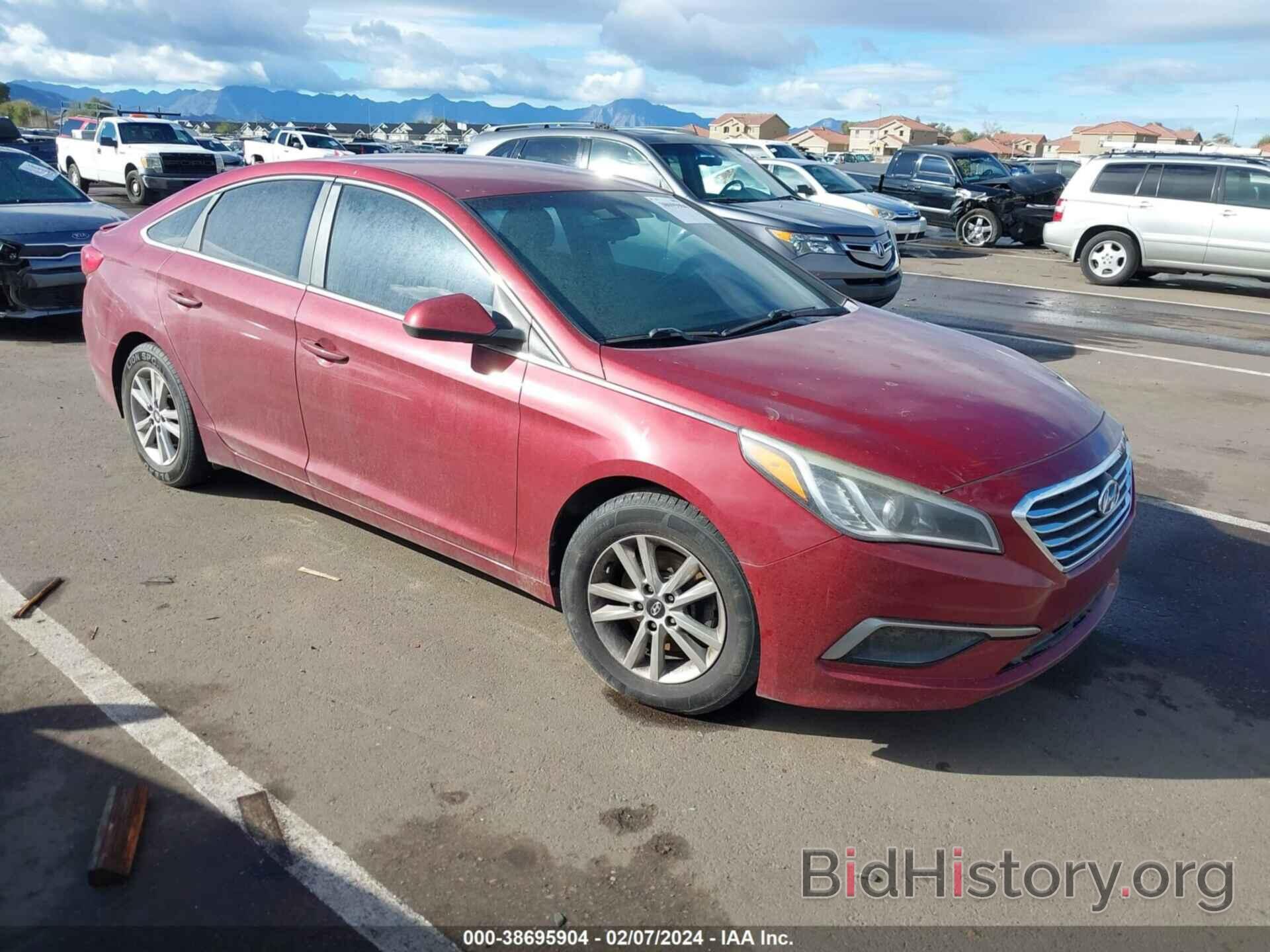 Photo 5NPE24AF8GH267782 - HYUNDAI SONATA 2016