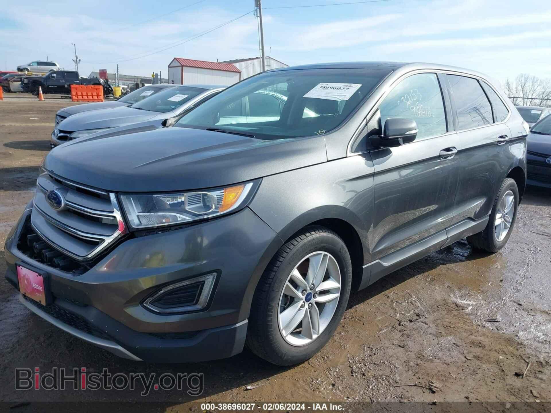 2015 FORD EDGE - VIN: 2FMTK4J86FBB32153 - Фото 2