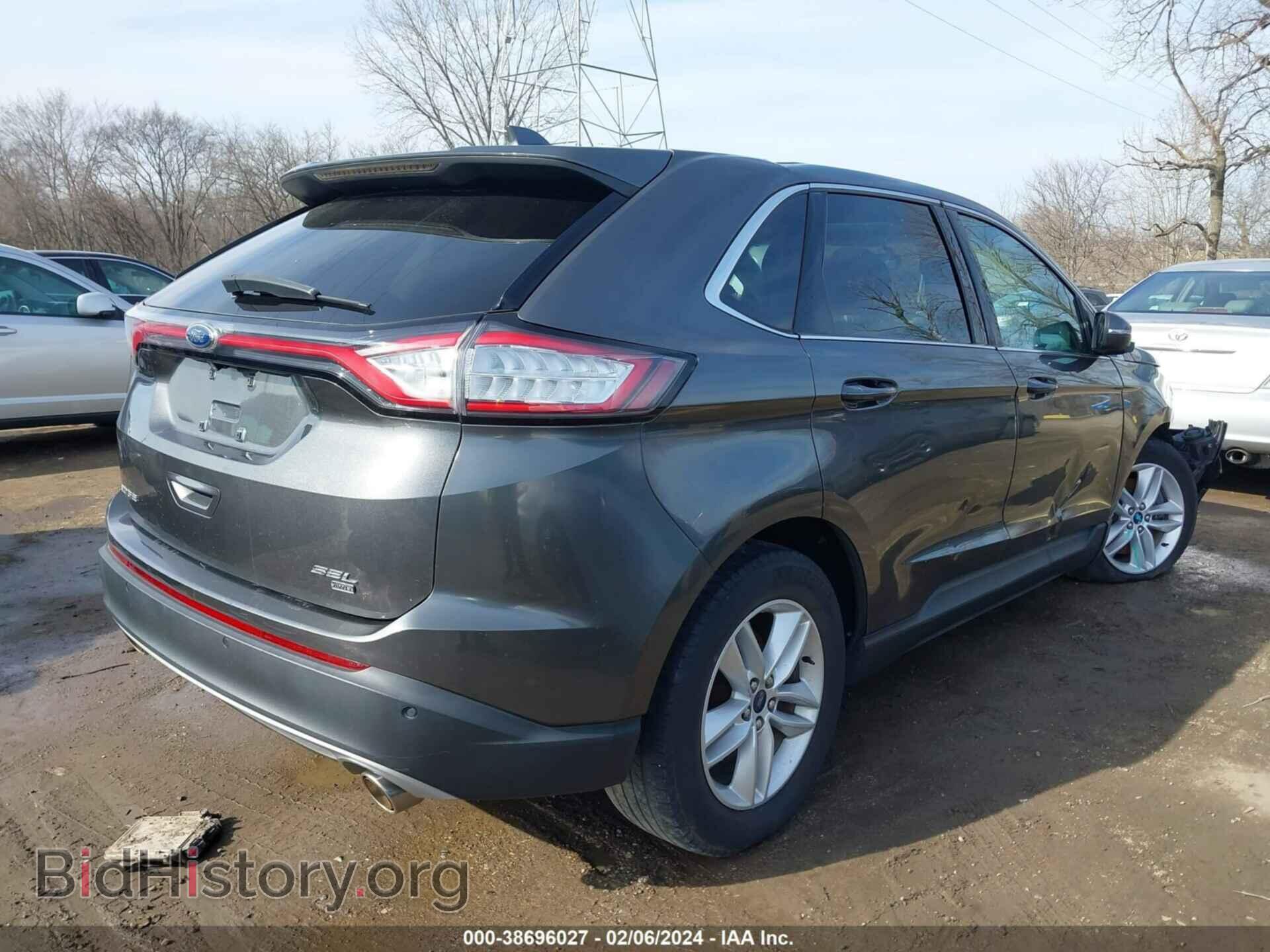 2015 FORD EDGE - VIN: 2FMTK4J86FBB32153 - Фото 4