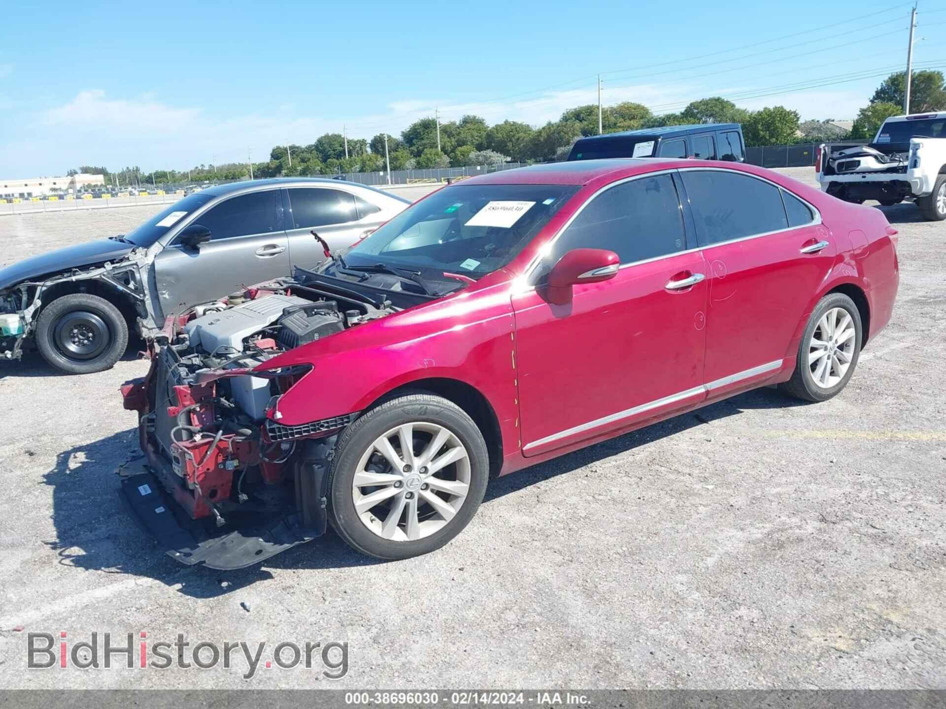 2011 LEXUS ES 350 - VIN: JTHBK1EG3B2471421 - Фото 2