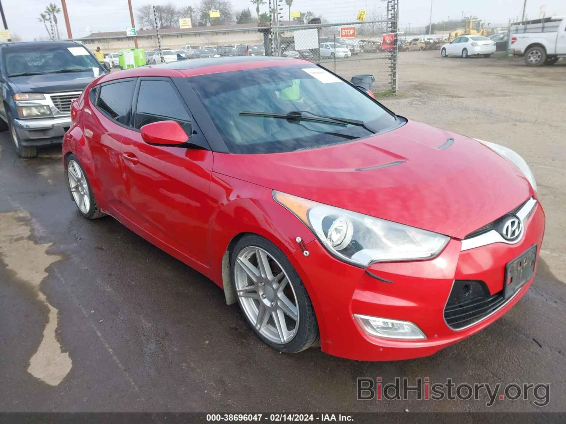 Photo KMHTC6ADXCU049904 - HYUNDAI VELOSTER 2012