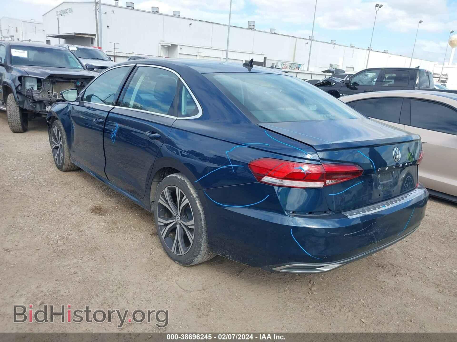 2021 VOLKSWAGEN PASSAT - VIN: 1VWSA7A38MC008940 - Фото 3