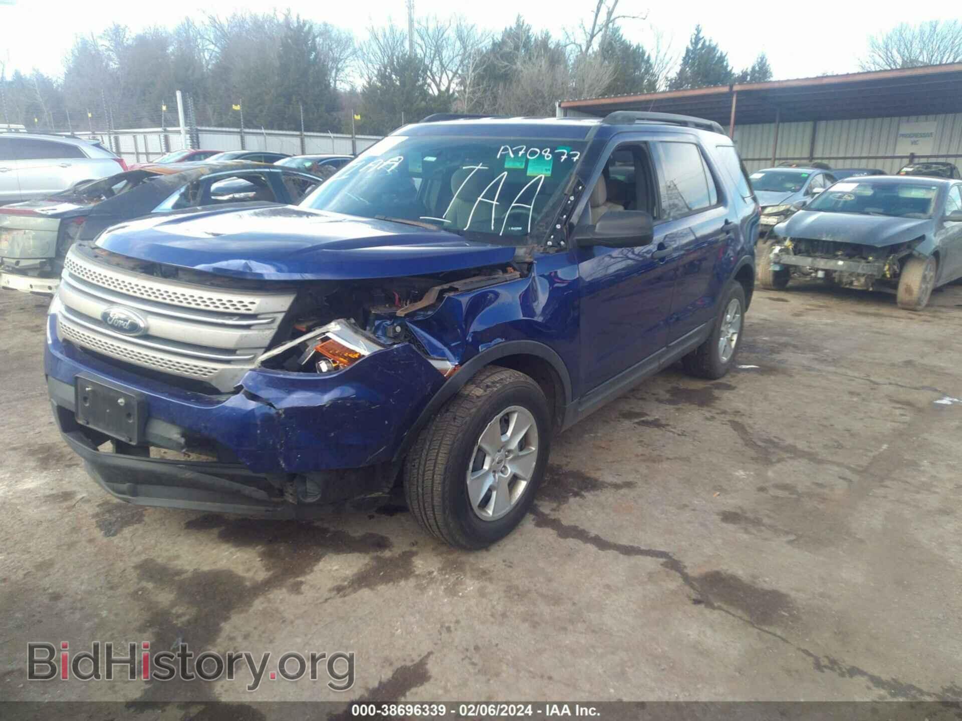 2013 FORD EXPLORER - VIN: 1FM5K8B85DGA70877 - Photo 2