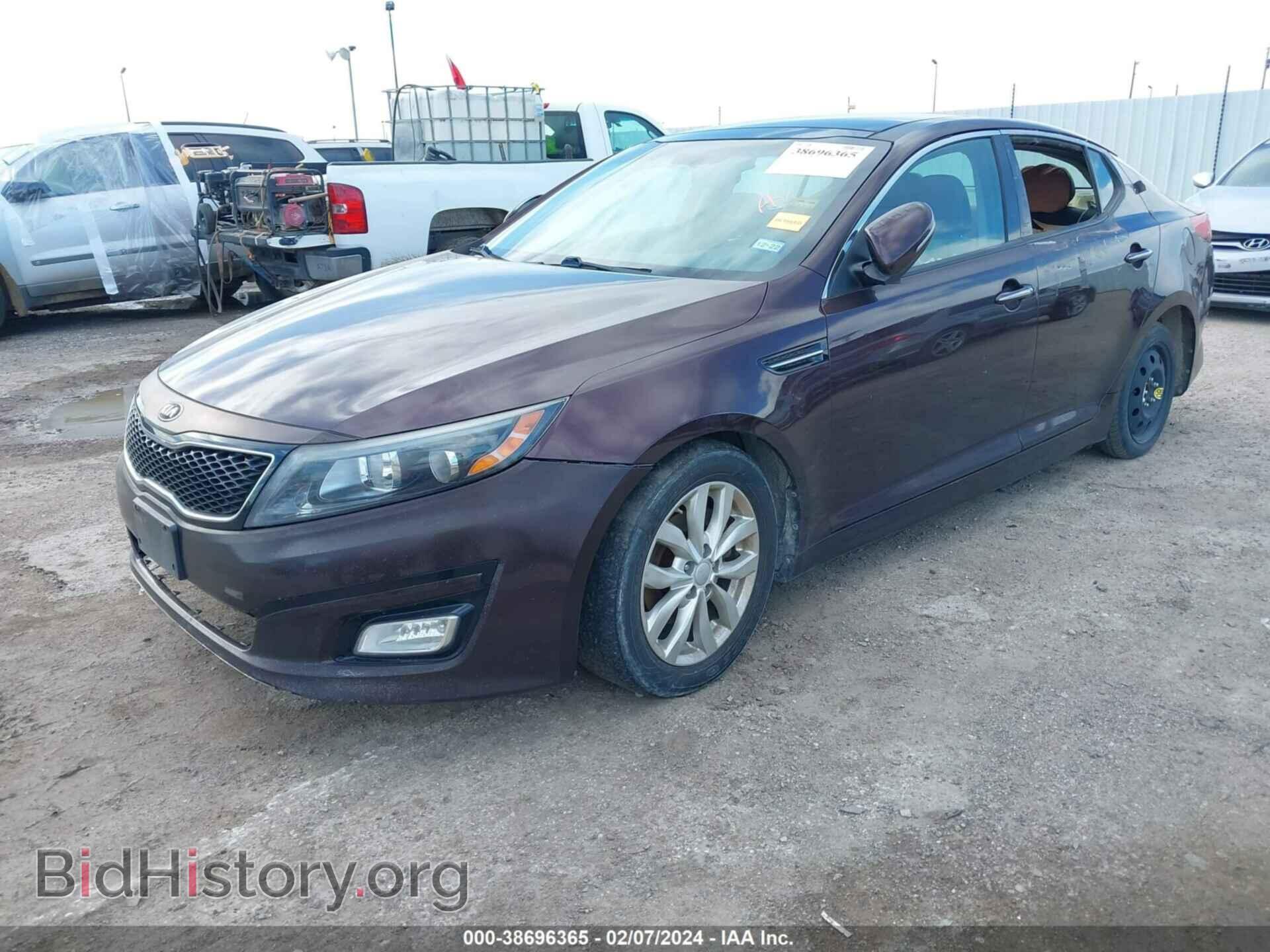 2014 KIA OPTIMA - VIN: 5XXGN4A74EG349137 - Фото 2