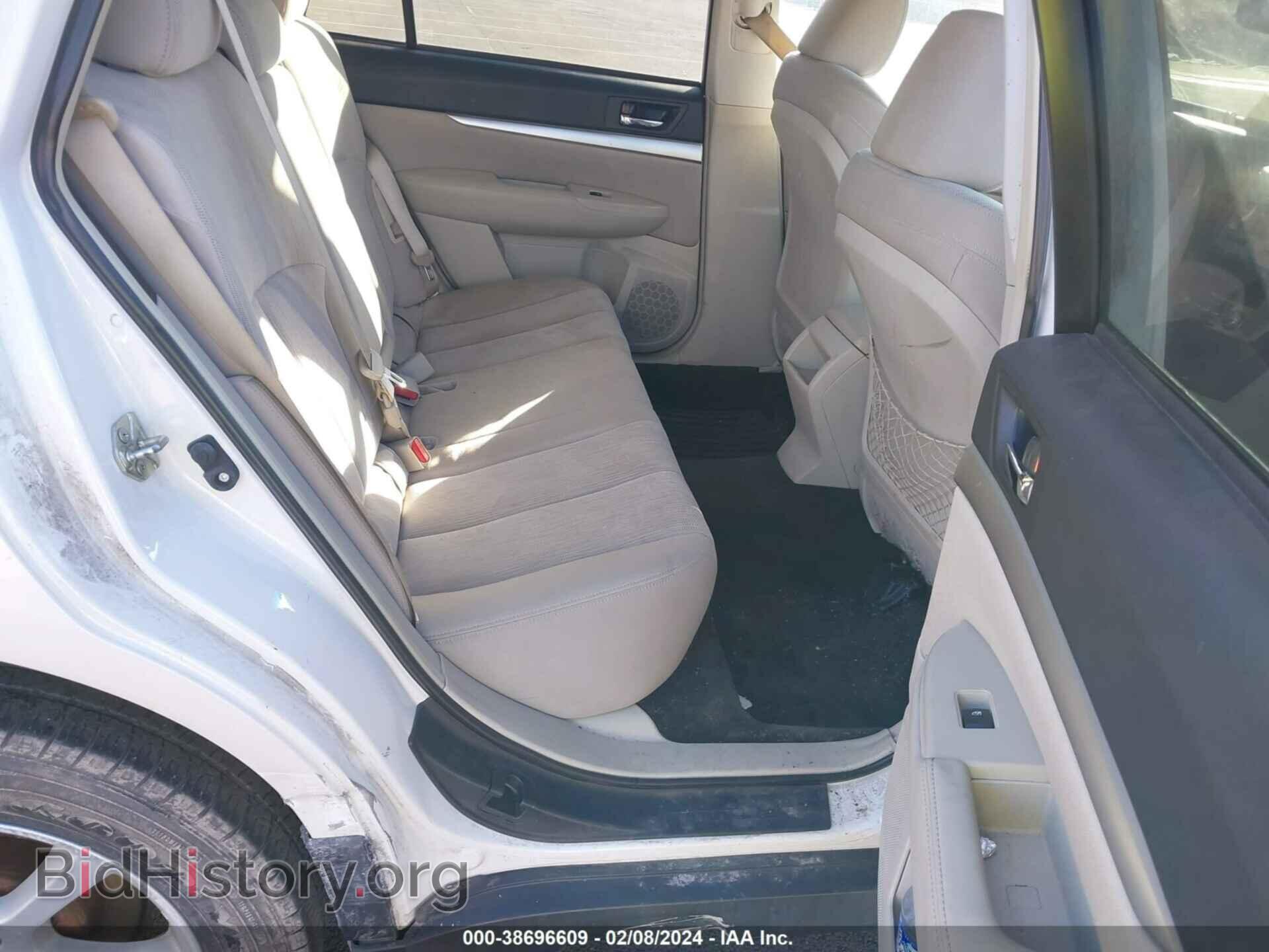 2014 SUBARU OUTBACK - VIN: 4S4BRBDC9E3308400 - Фото 8