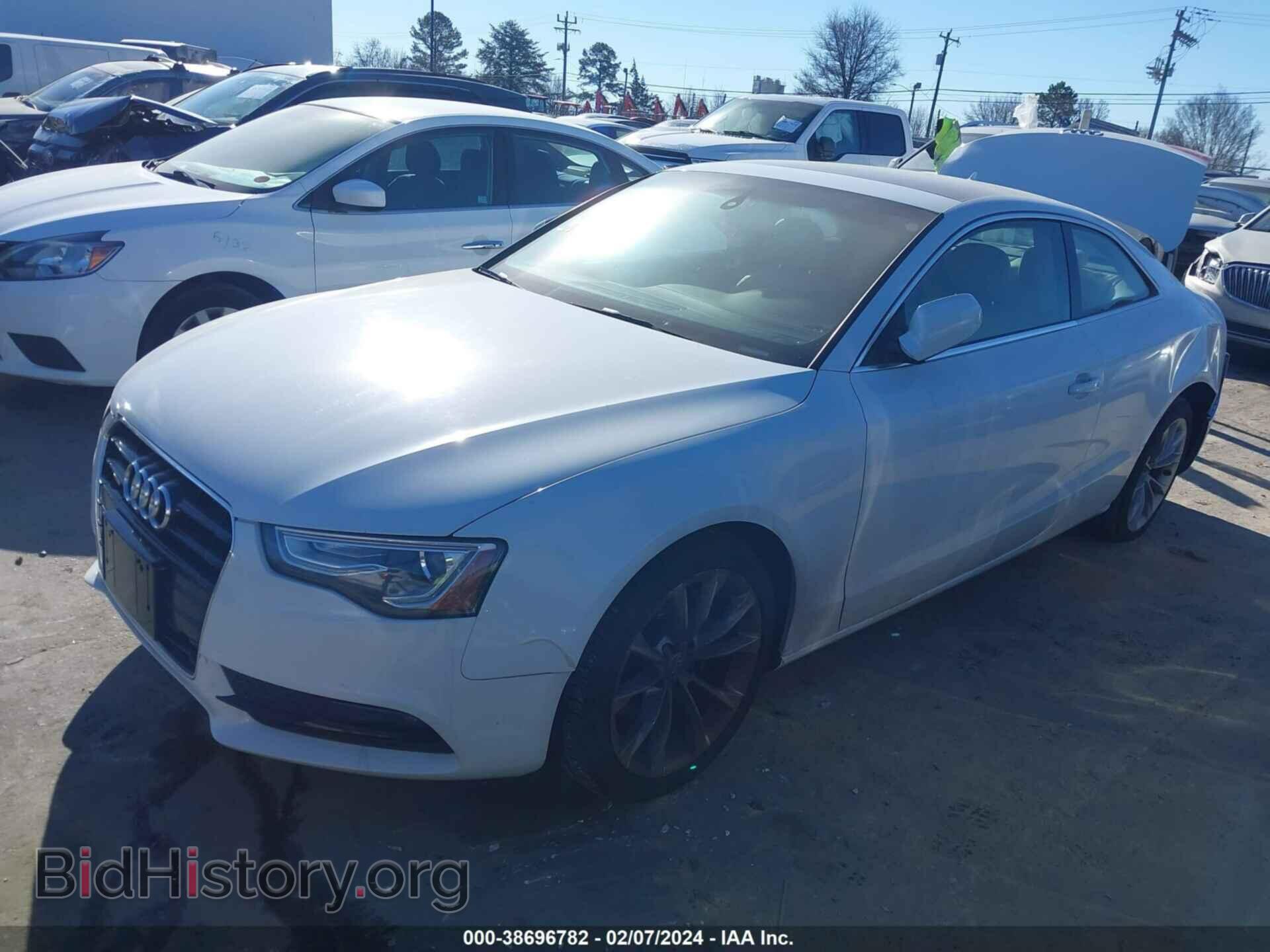 2013 AUDI A5 - VIN: WAULFAFR8DA052917 - Фото 2