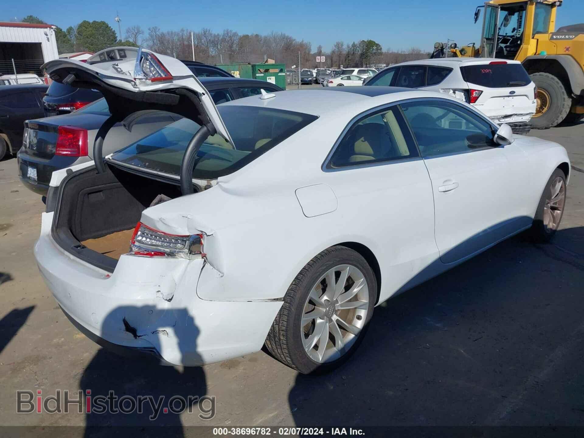 2013 AUDI A5 - VIN: WAULFAFR8DA052917 - Фото 4