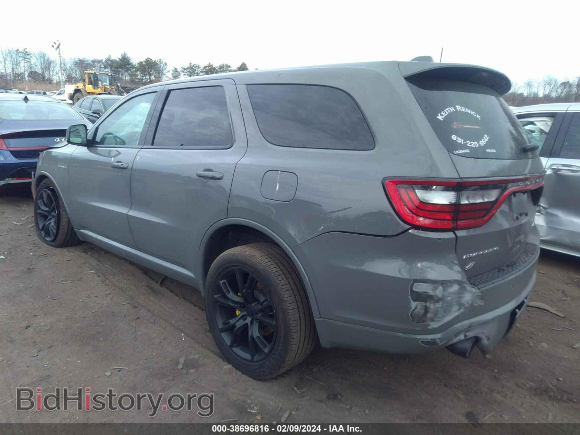 2022 DODGE DURANGO - VIN: 1C4SDJCT9NC215147 - Фото 3