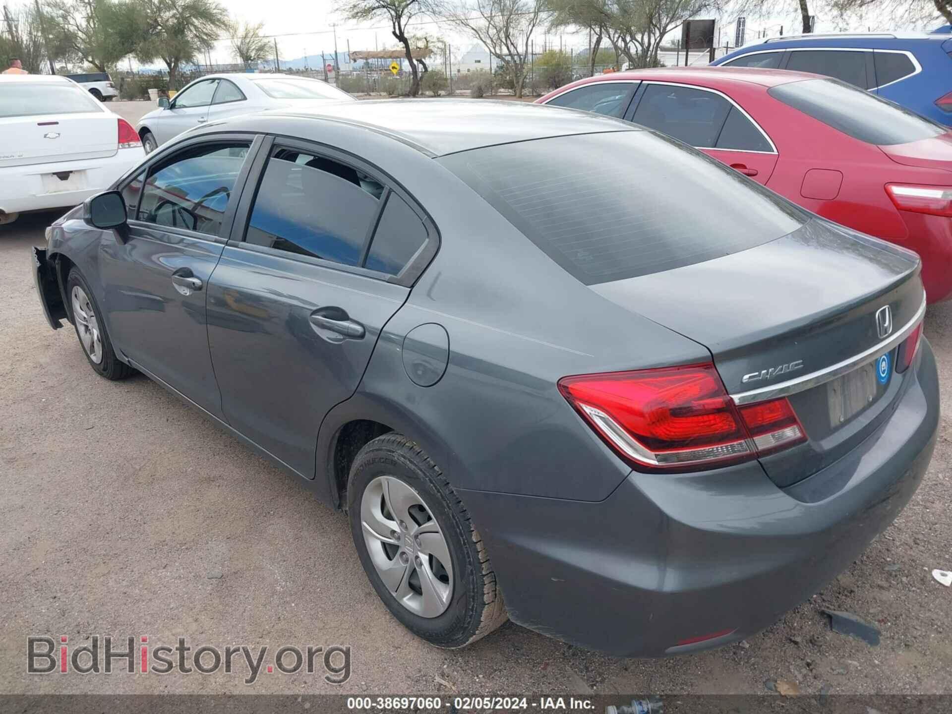 2013 HONDA CIVIC - VIN: 19XFB2F51DE090095 - Фото 3