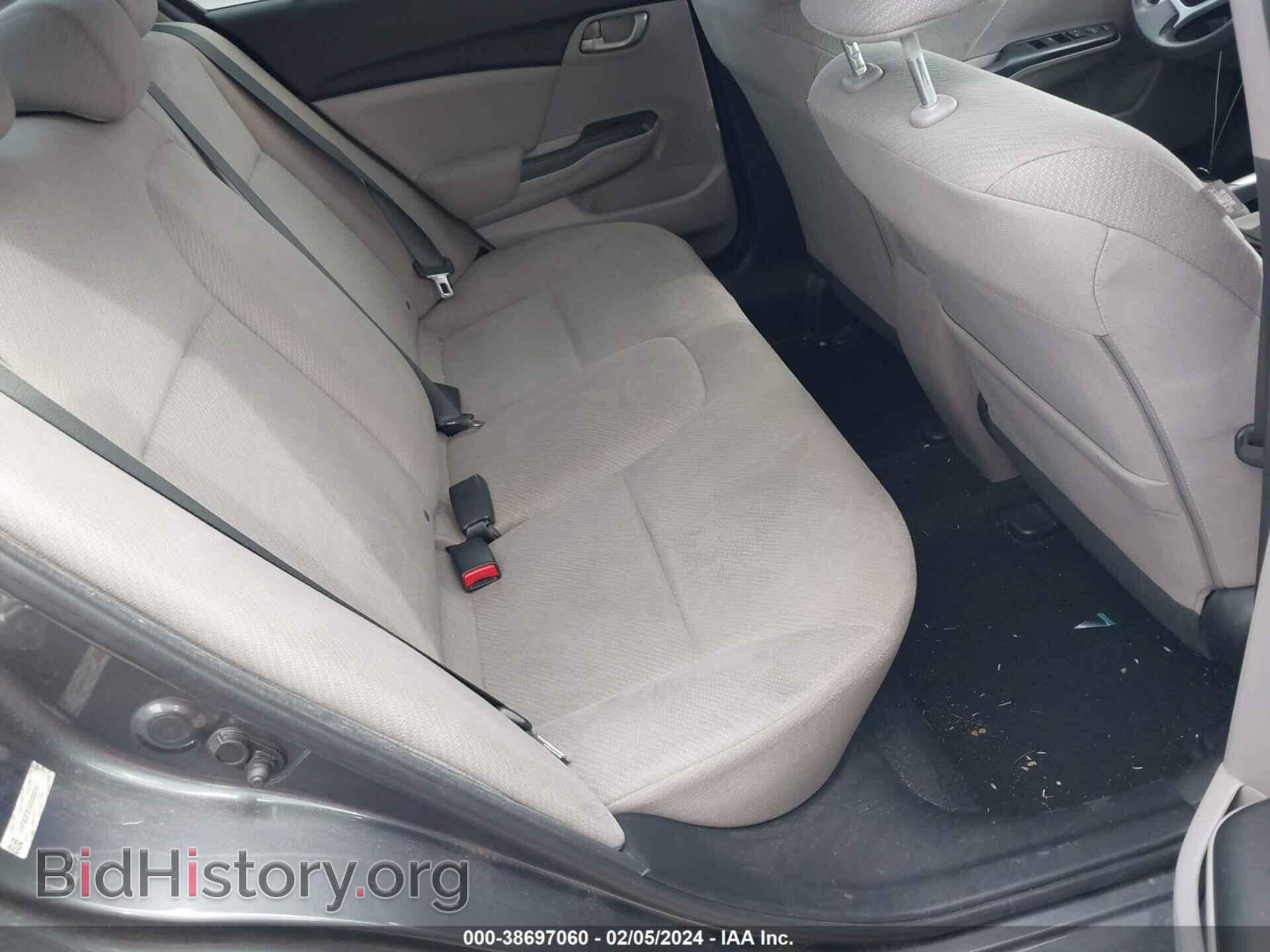 2013 HONDA CIVIC - VIN: 19XFB2F51DE090095 - Фото 8