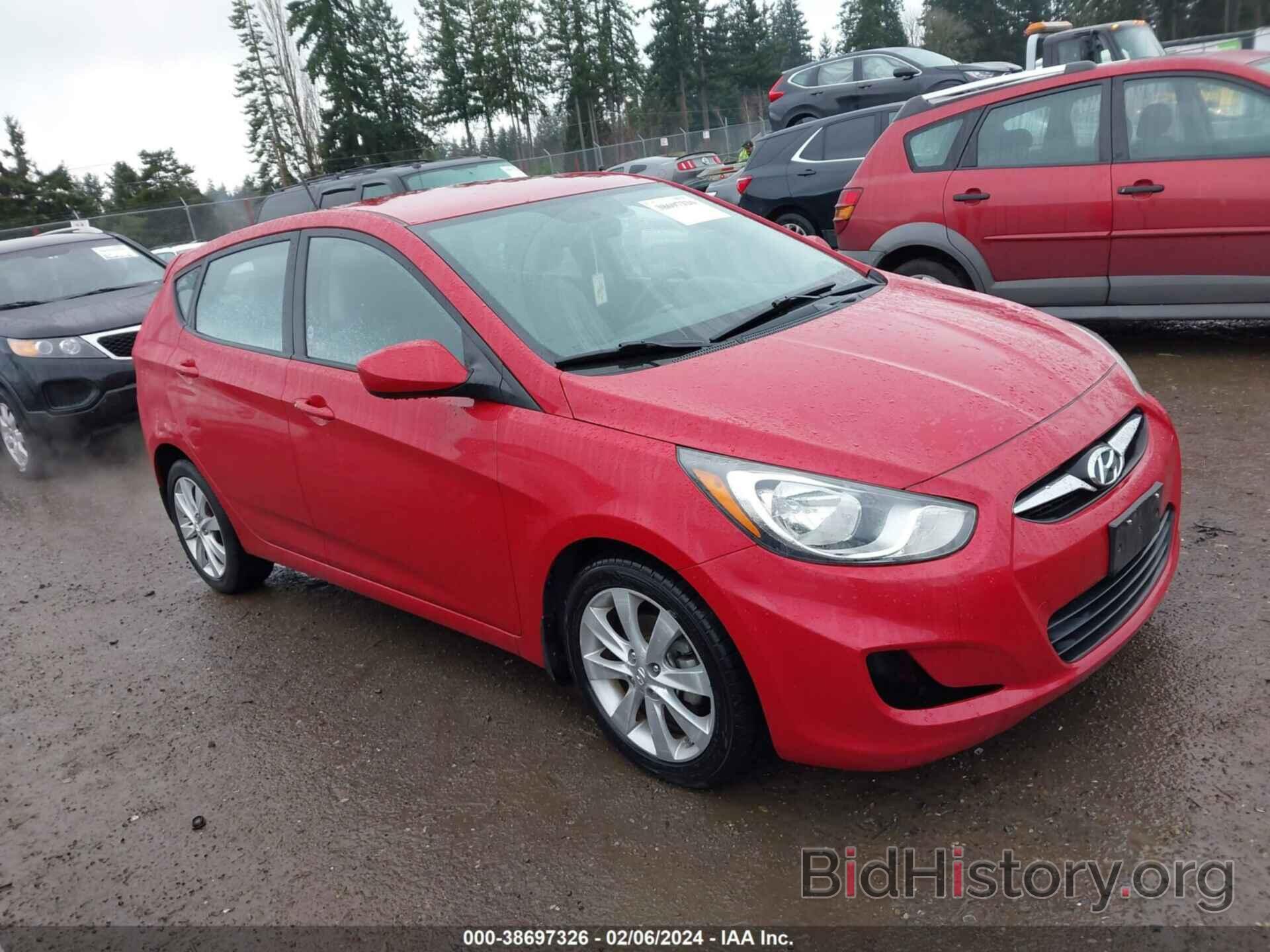 Photo KMHCU5AEXCU015087 - HYUNDAI ACCENT 2012