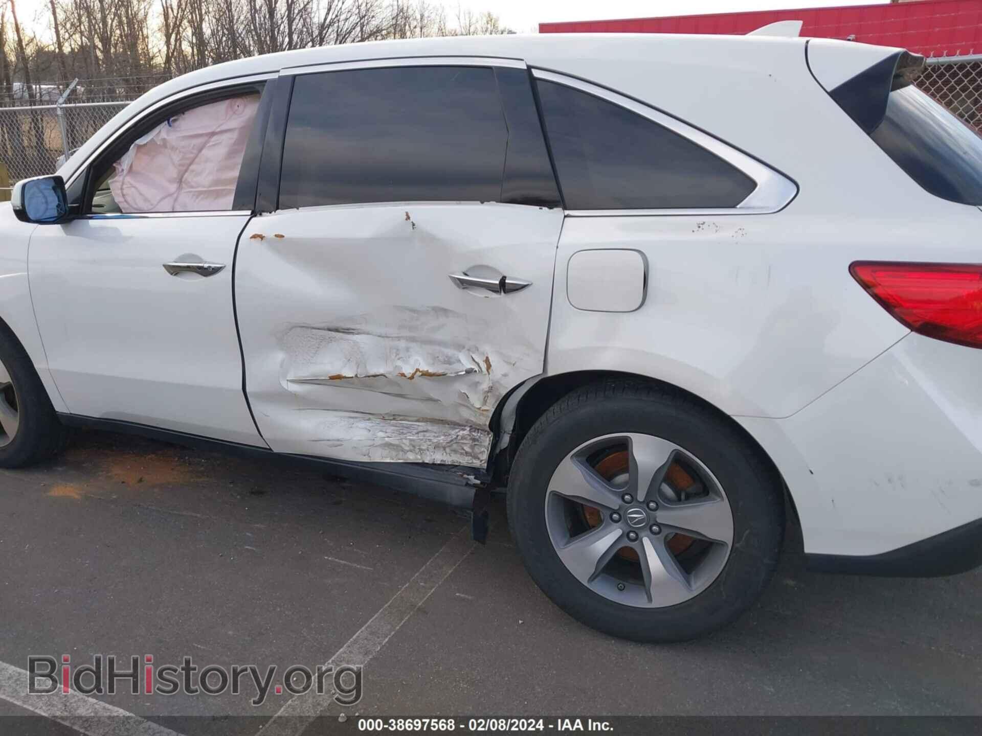 2014 ACURA MDX - VIN: 5FRYD3H26EB007251 - Фото 6