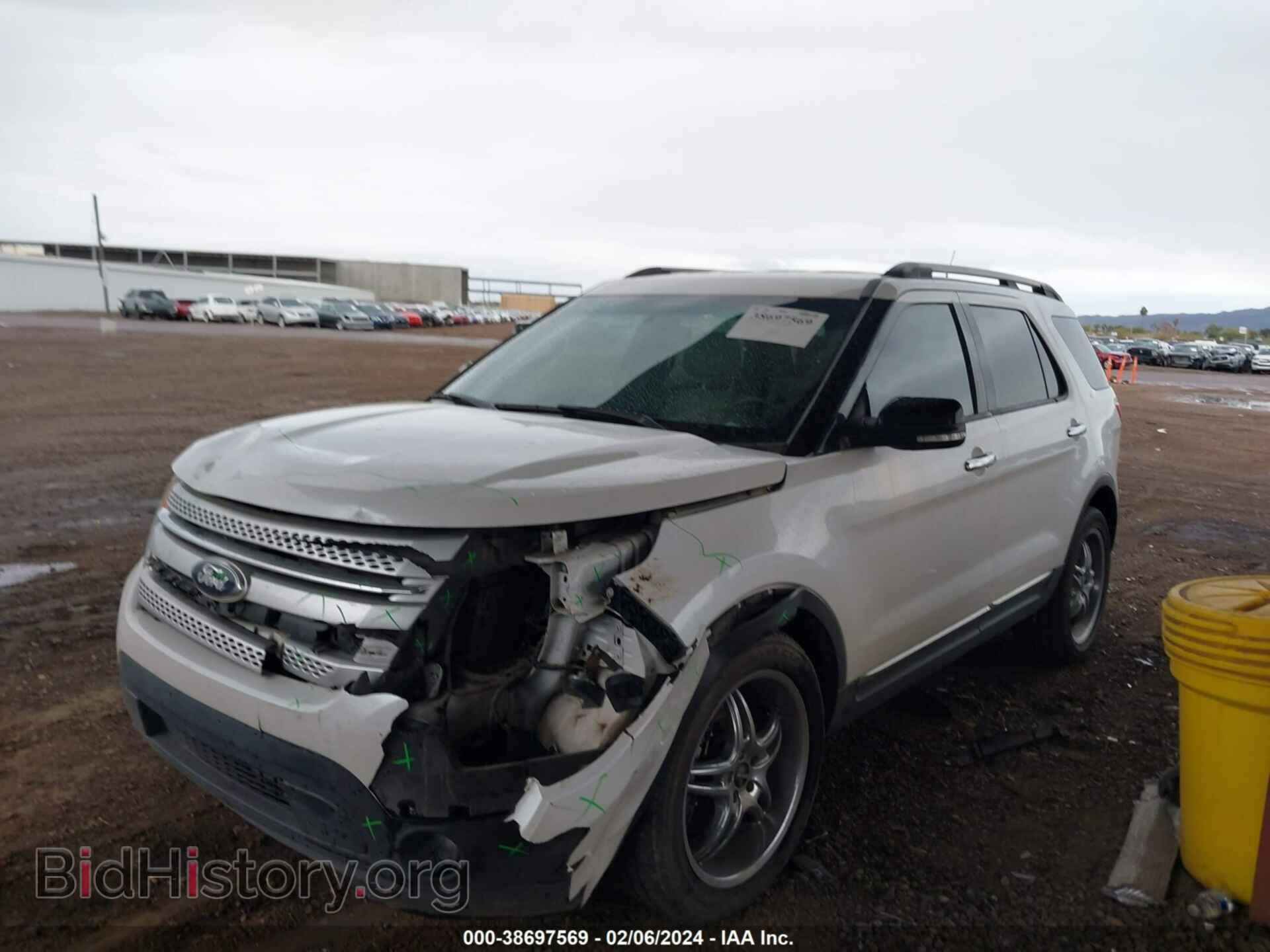 2014 FORD EXPLORER - VIN: 1FM5K7D80EGB73567 - Photo 2