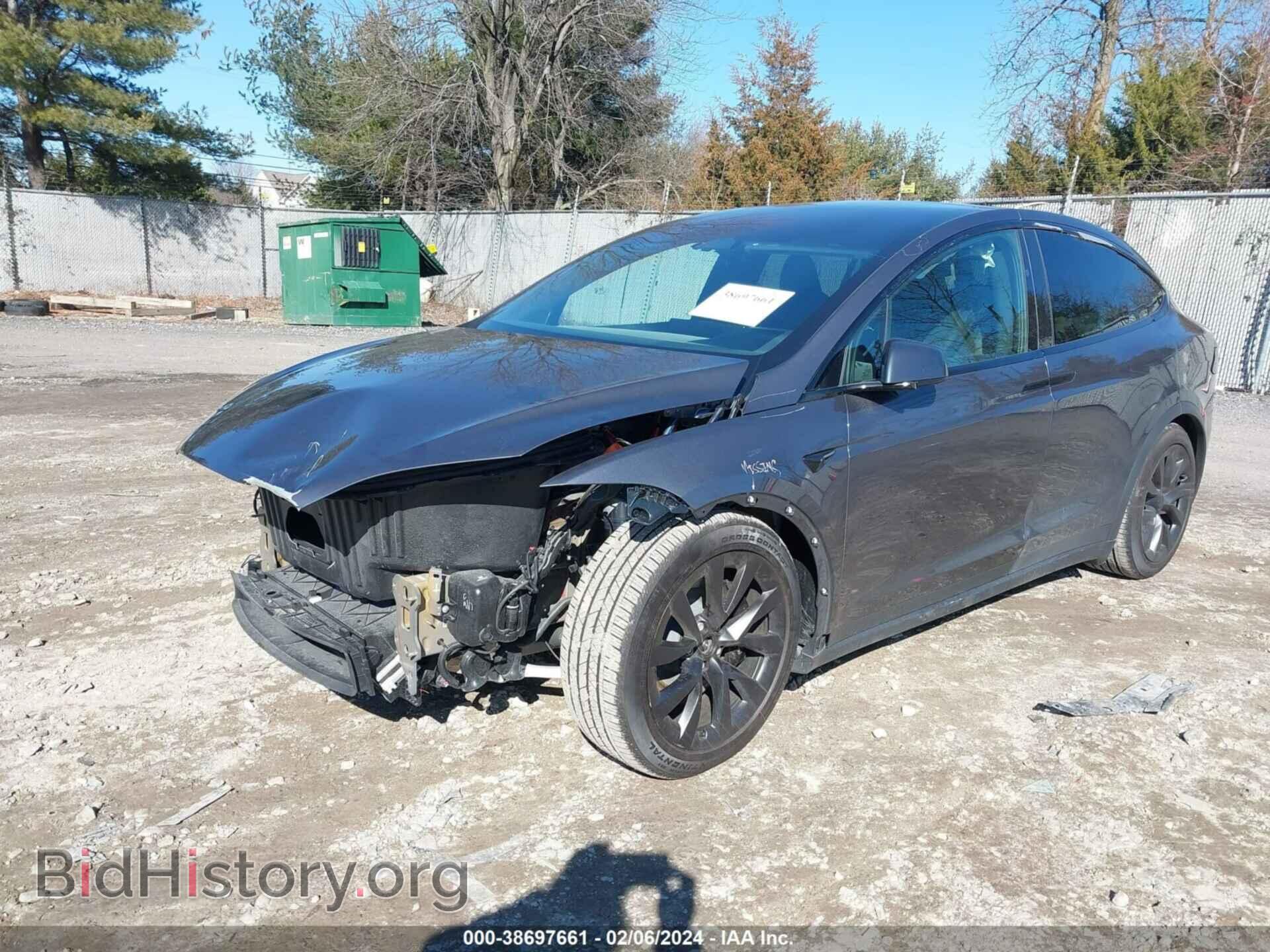 2023 TESLA MODEL X - VIN: 7SAXCDE58PF367566 - Фото 2