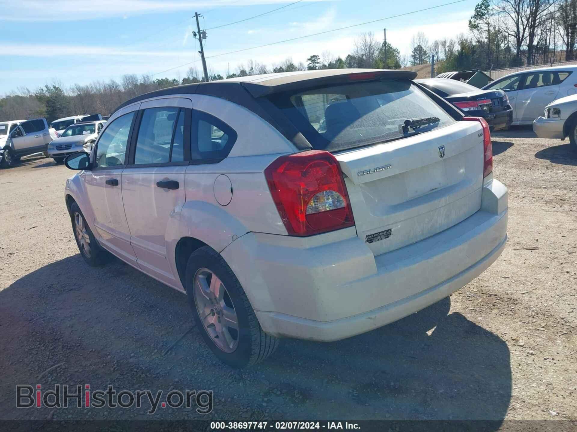 2007 DODGE CALIBER - VIN: 1B3HB48B37D535550 - Фото 3
