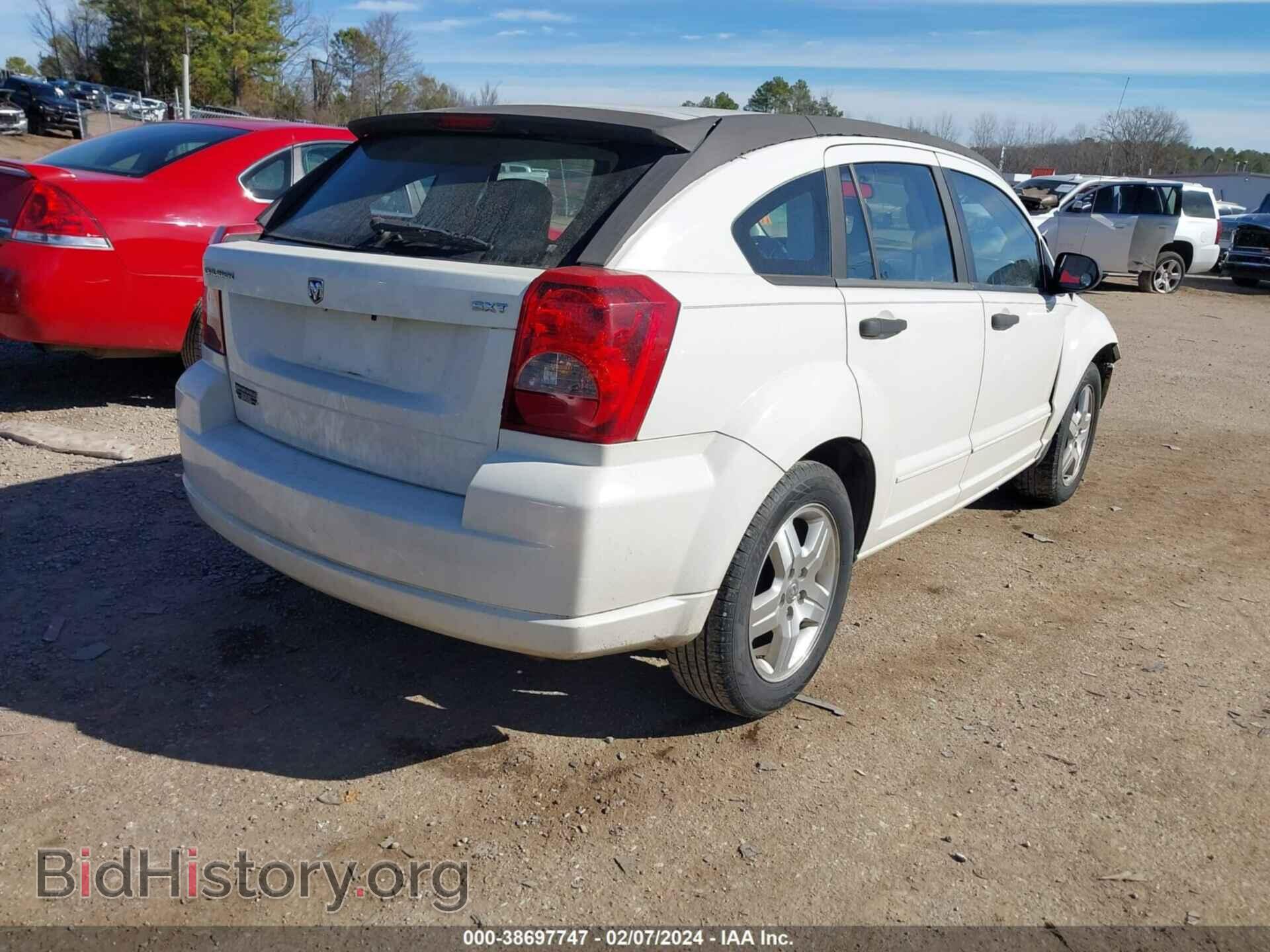 2007 DODGE CALIBER - VIN: 1B3HB48B37D535550 - Фото 4