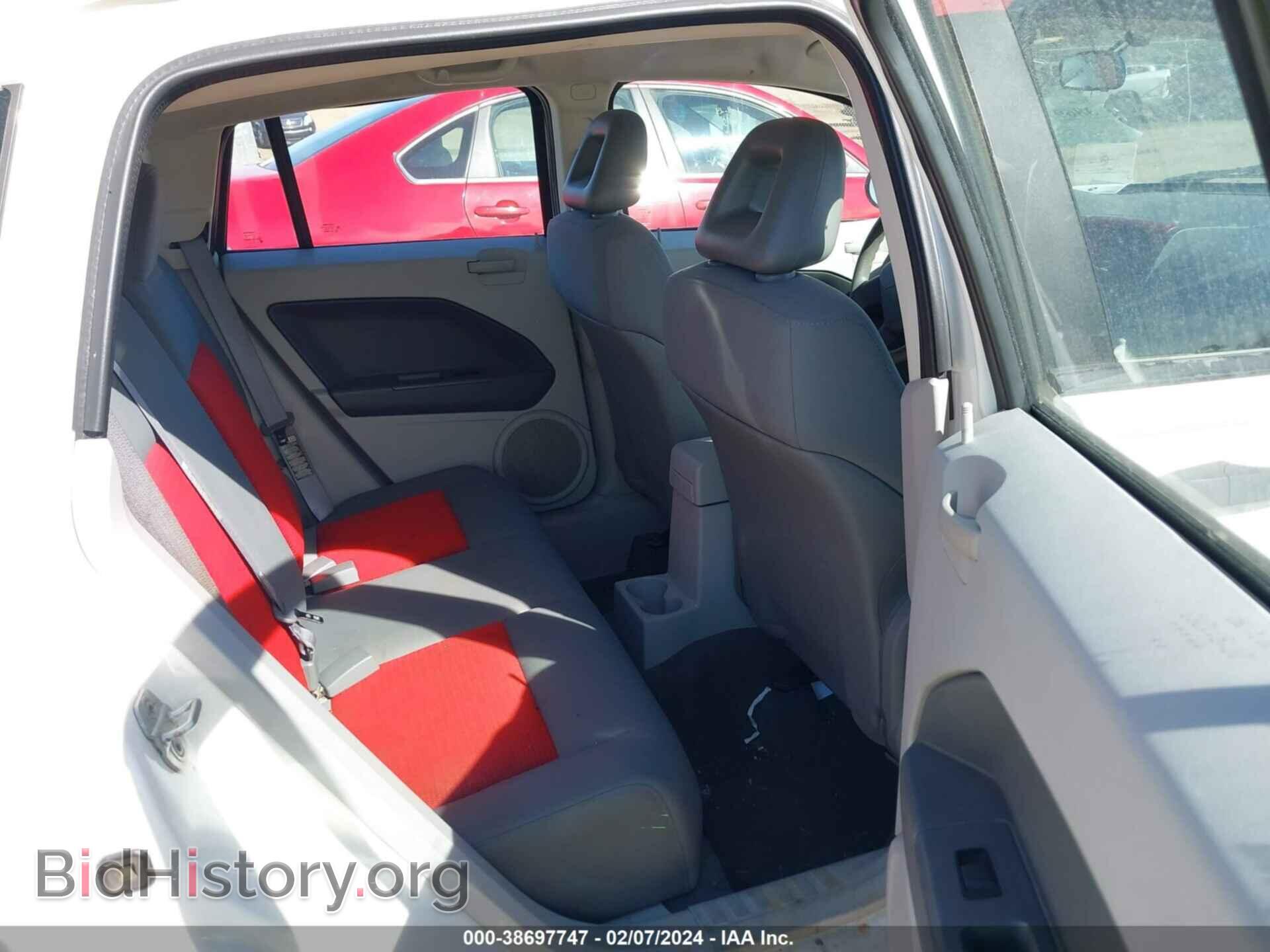 2007 DODGE CALIBER - VIN: 1B3HB48B37D535550 - Фото 8