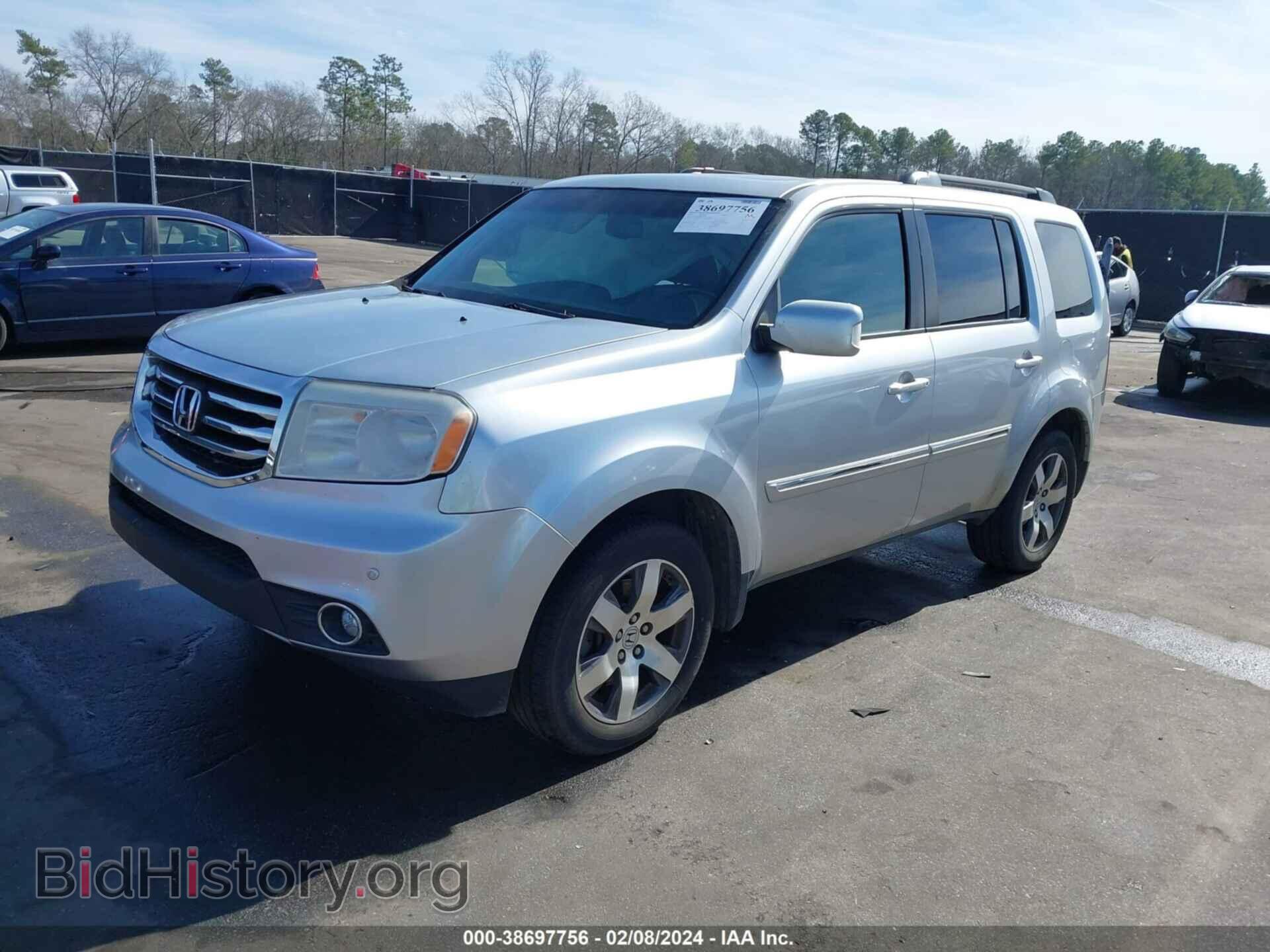 2013 HONDA PILOT - VIN: 5FNYF3H98DB017447 - Фото 2