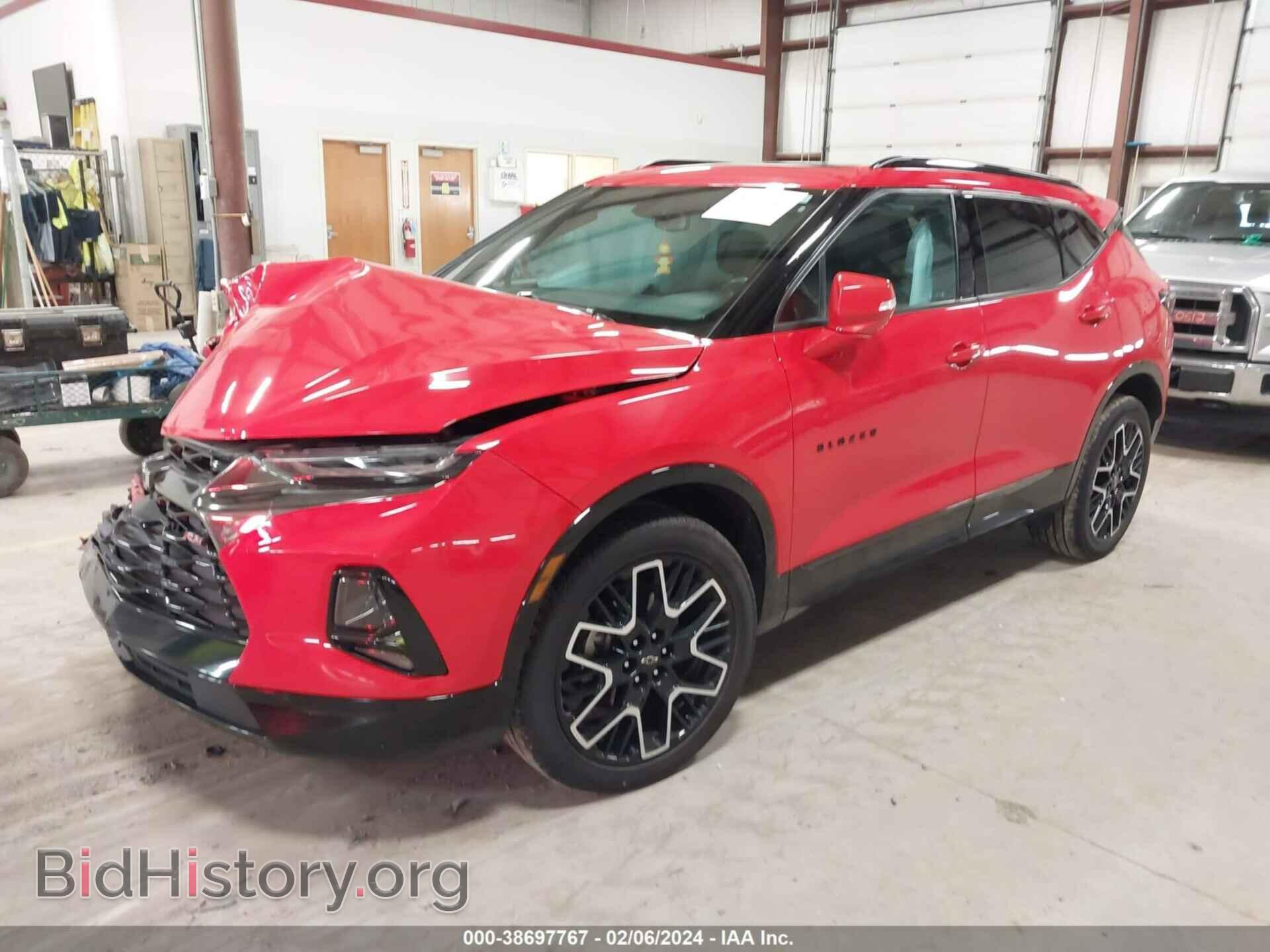 2019 CHEVROLET BLAZER - VIN: 3GNKBJRS0KS654822 - Фото 2