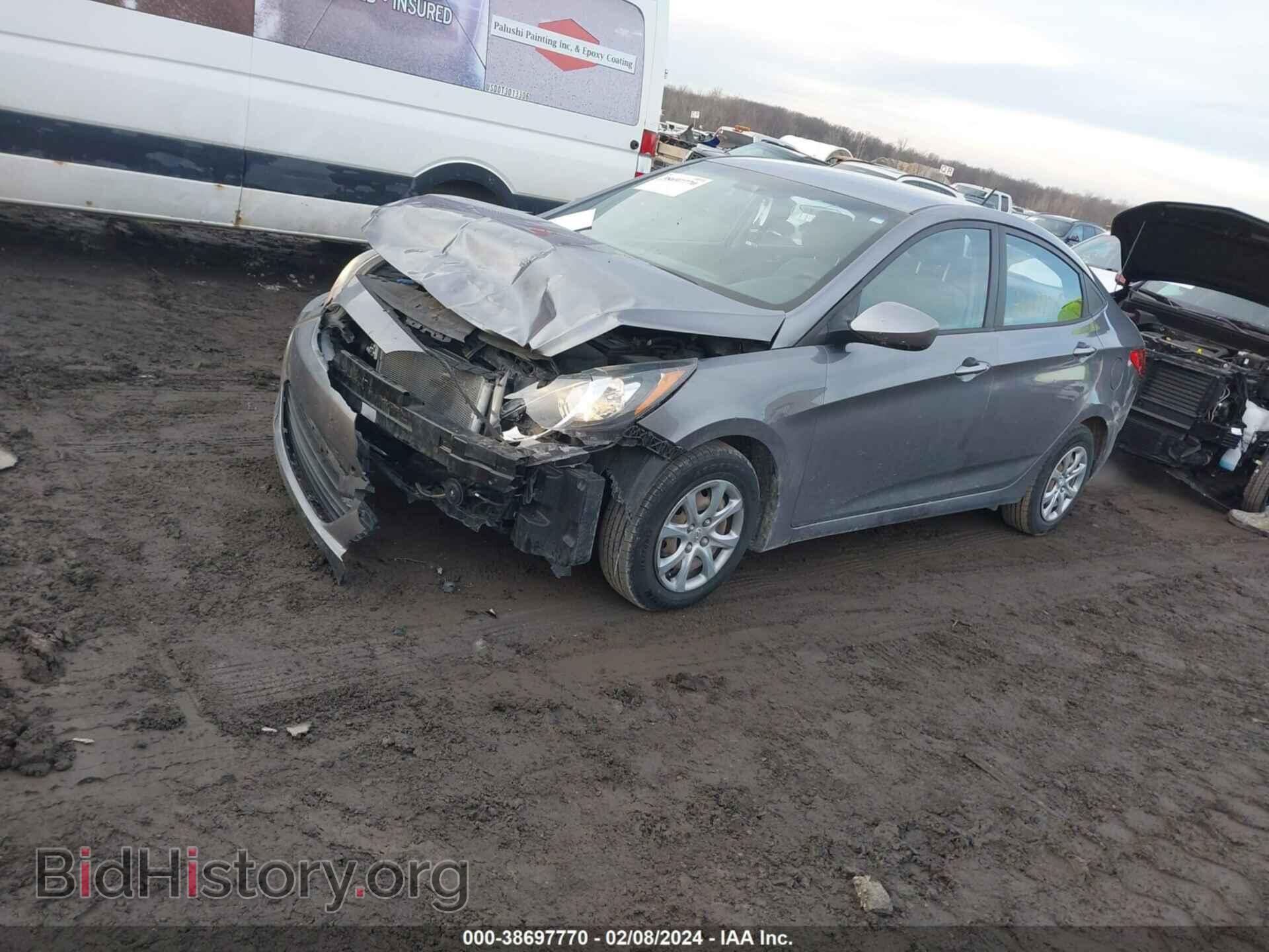 2013 HYUNDAI ACCENT - VIN: KMHCT4AE0DU583539 - Фото 2