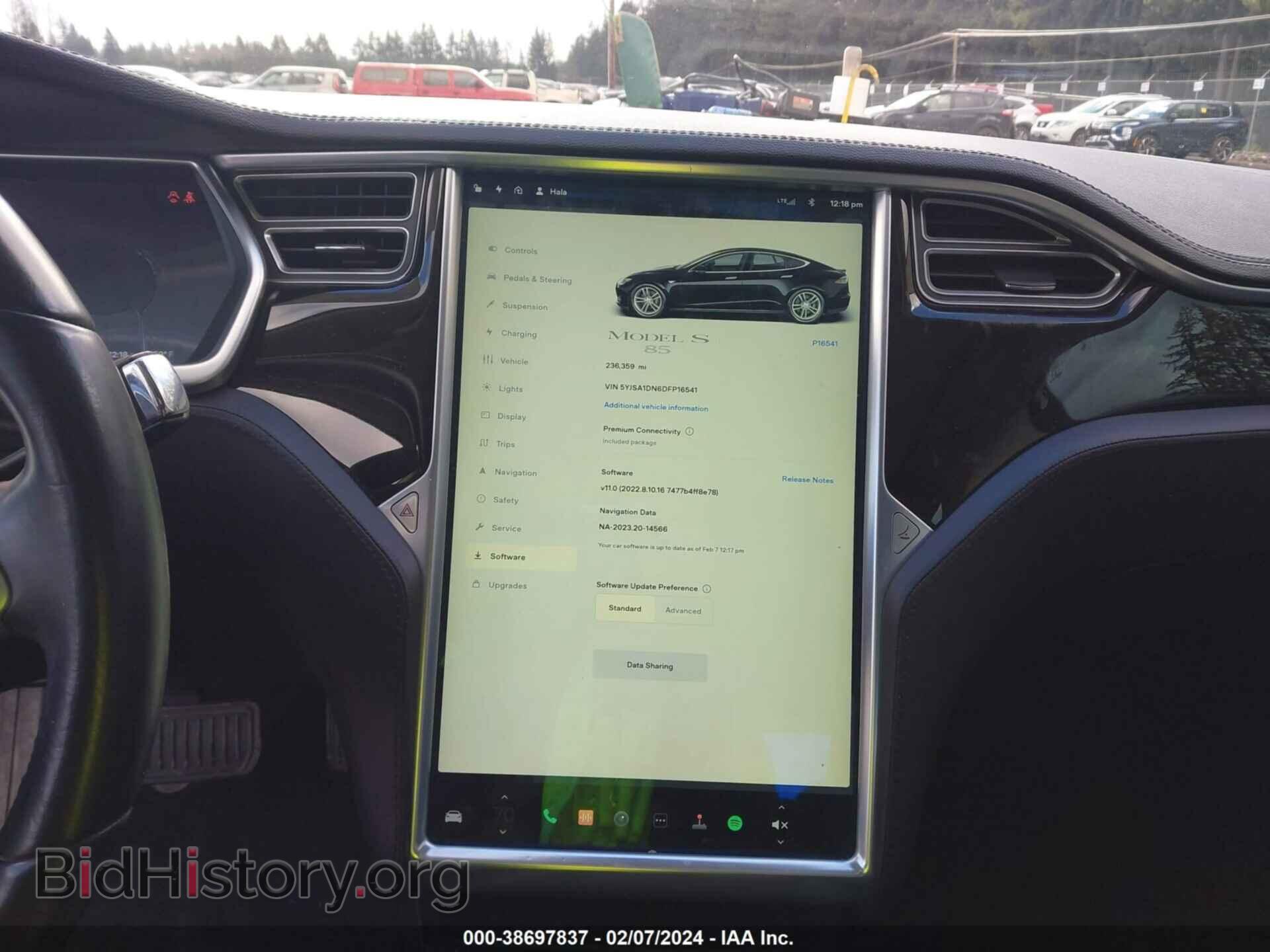 2013 TESLA MODEL S - VIN: 5YJSA1DN6DFP16541 - Фото 18