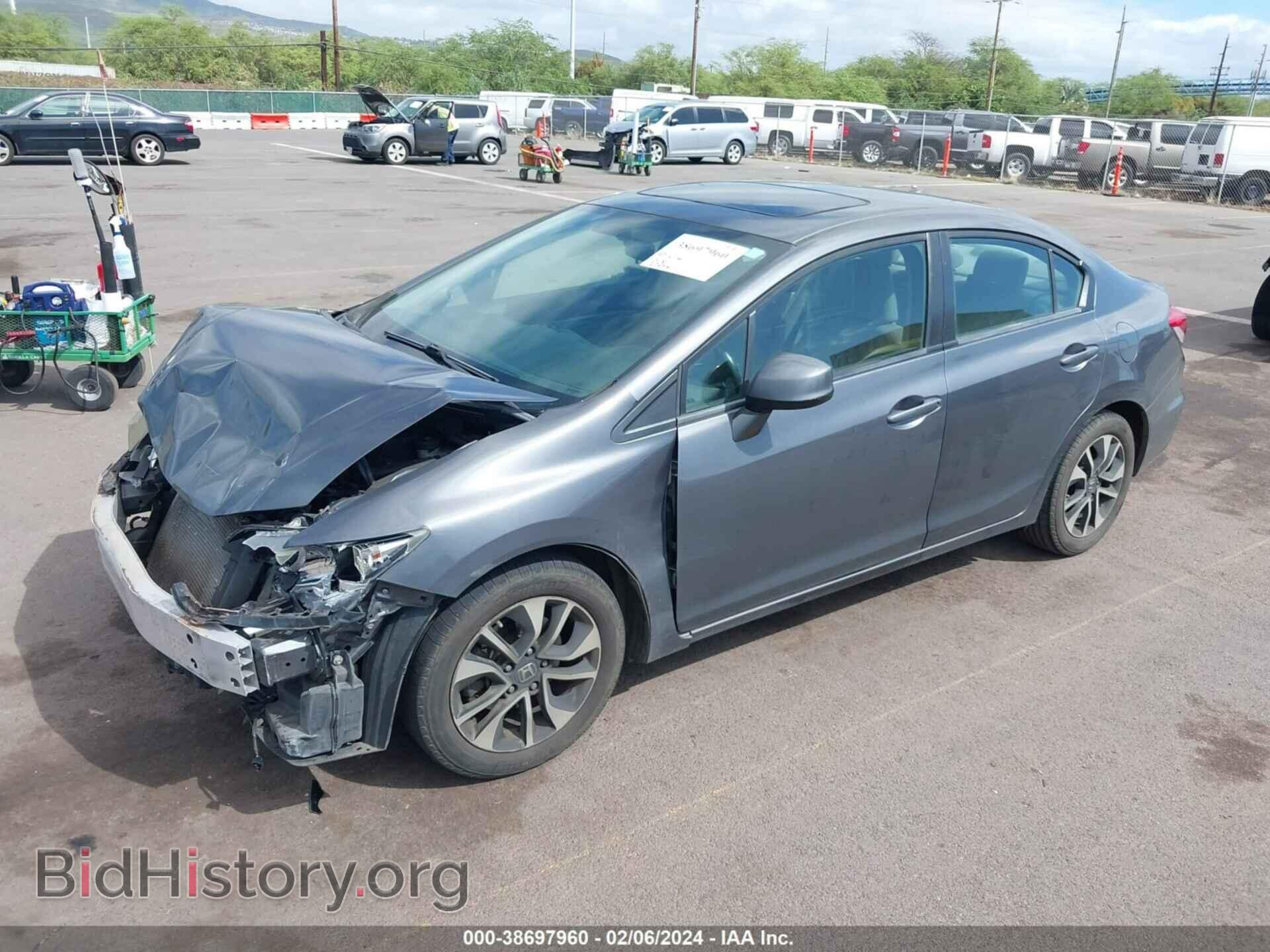 2013 HONDA CIVIC - VIN: 2HGFB2F93DH538118 - Фото 2