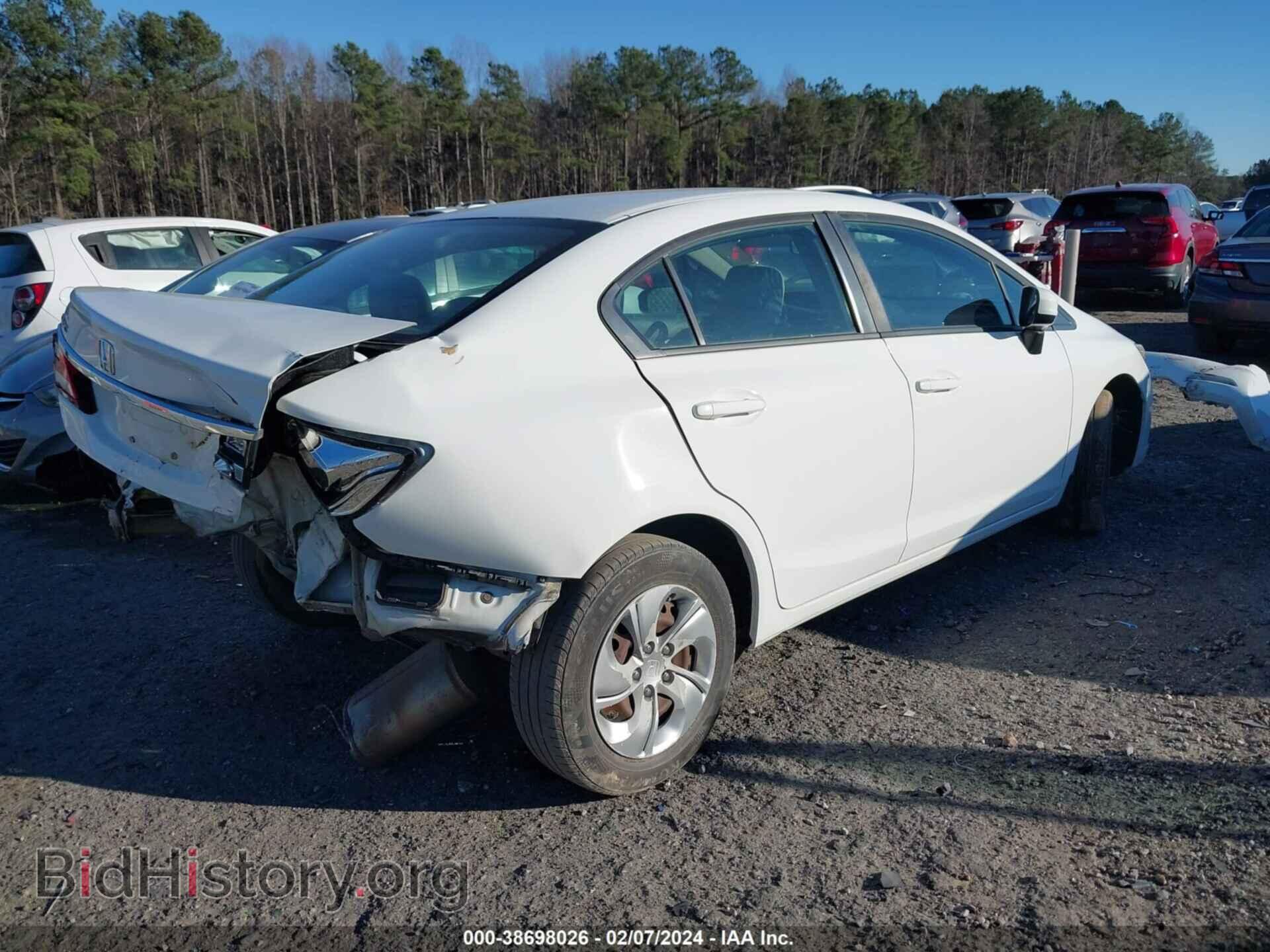 2014 HONDA CIVIC - VIN: 2HGFB2F52EH548489 - Фото 4