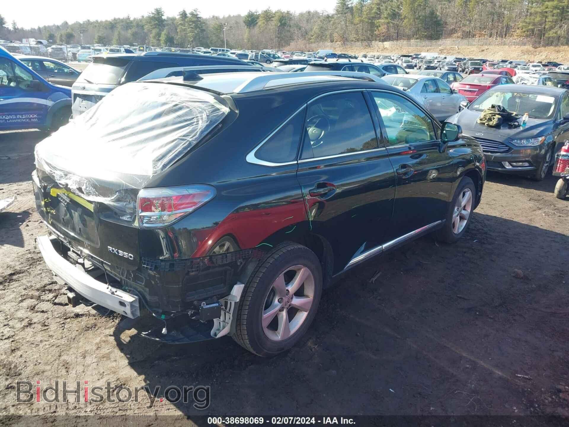 2014 LEXUS RX 350 - VIN: 2T2BK1BA4EC227456 - Фото 4
