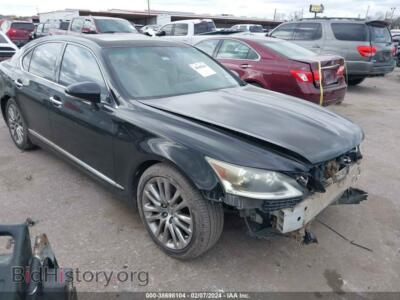 2013 Lexus LS 460, черный — VIN JTHBL5EF3D5117590, IAAI