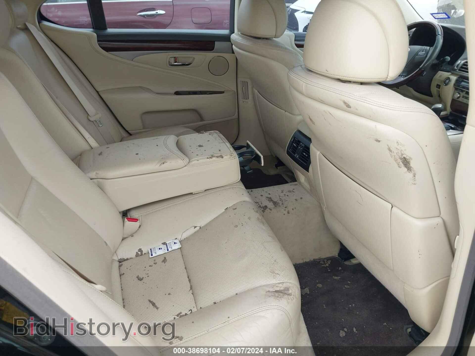 2013 LEXUS LS 460 - VIN: JTHBL5EF3D5117590 - Photo 8