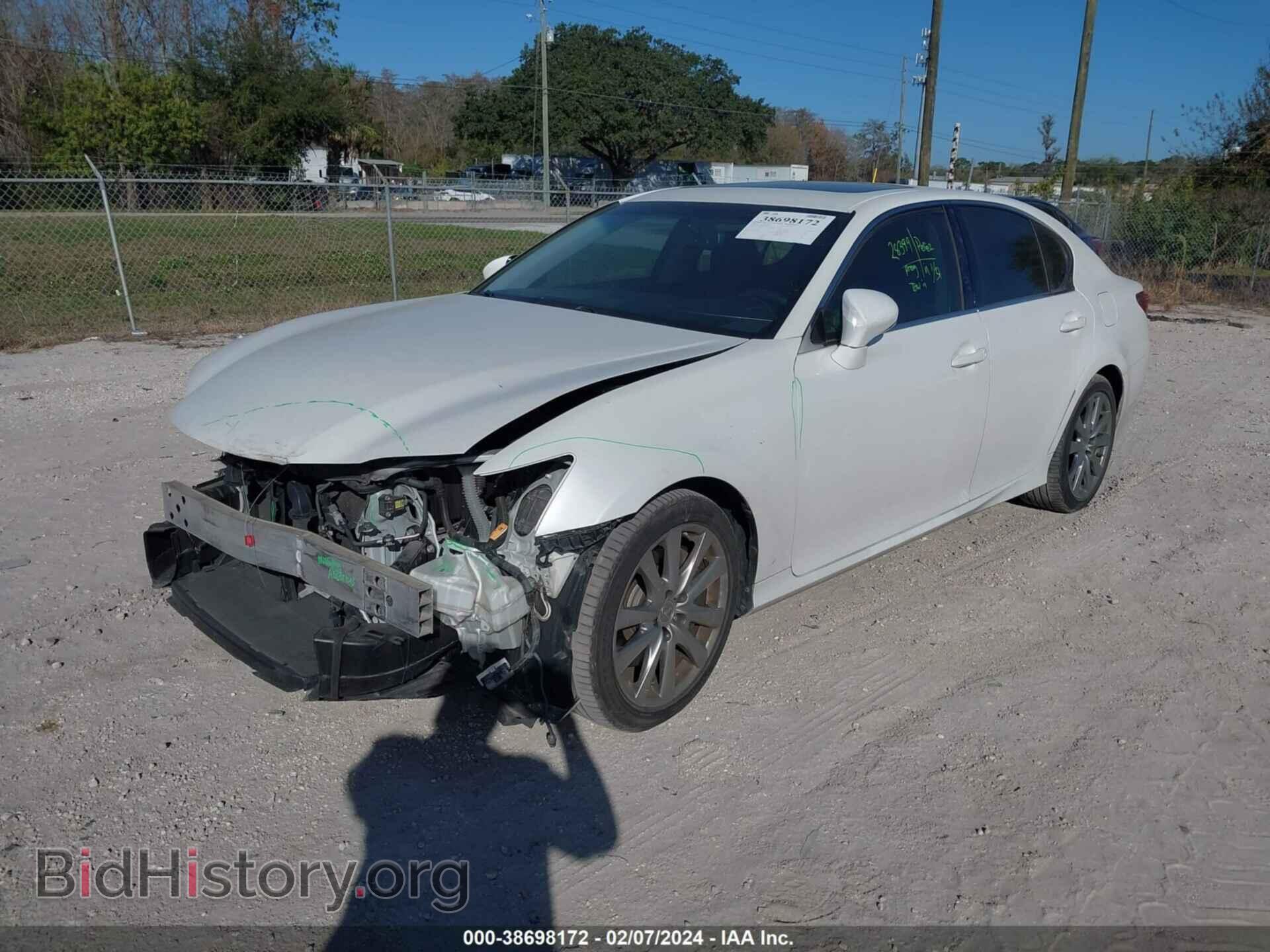 2013 LEXUS GS 350 - VIN: JTHBE1BL0D5019159 - Фото 2