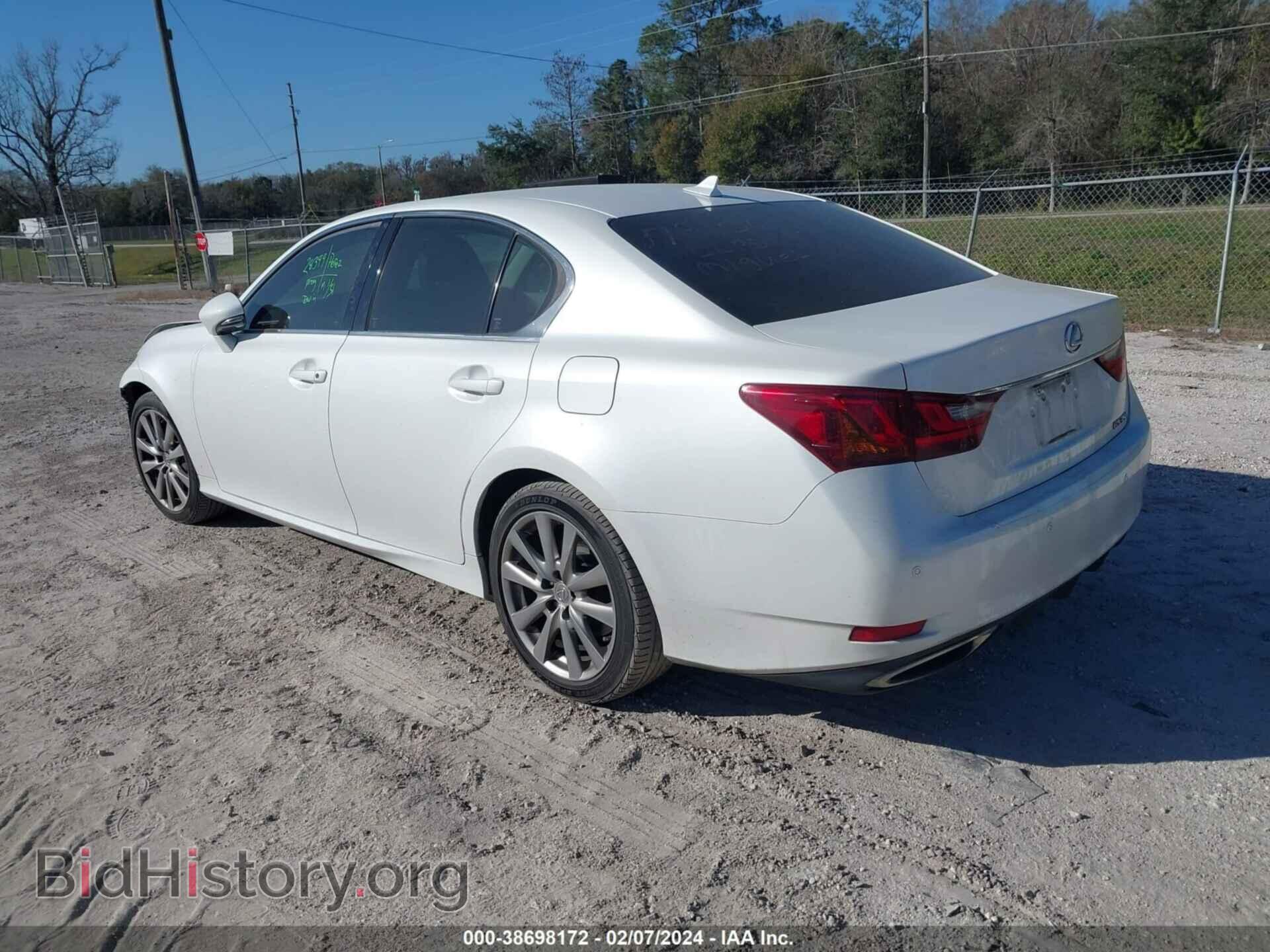 2013 LEXUS GS 350 - VIN: JTHBE1BL0D5019159 - Фото 3