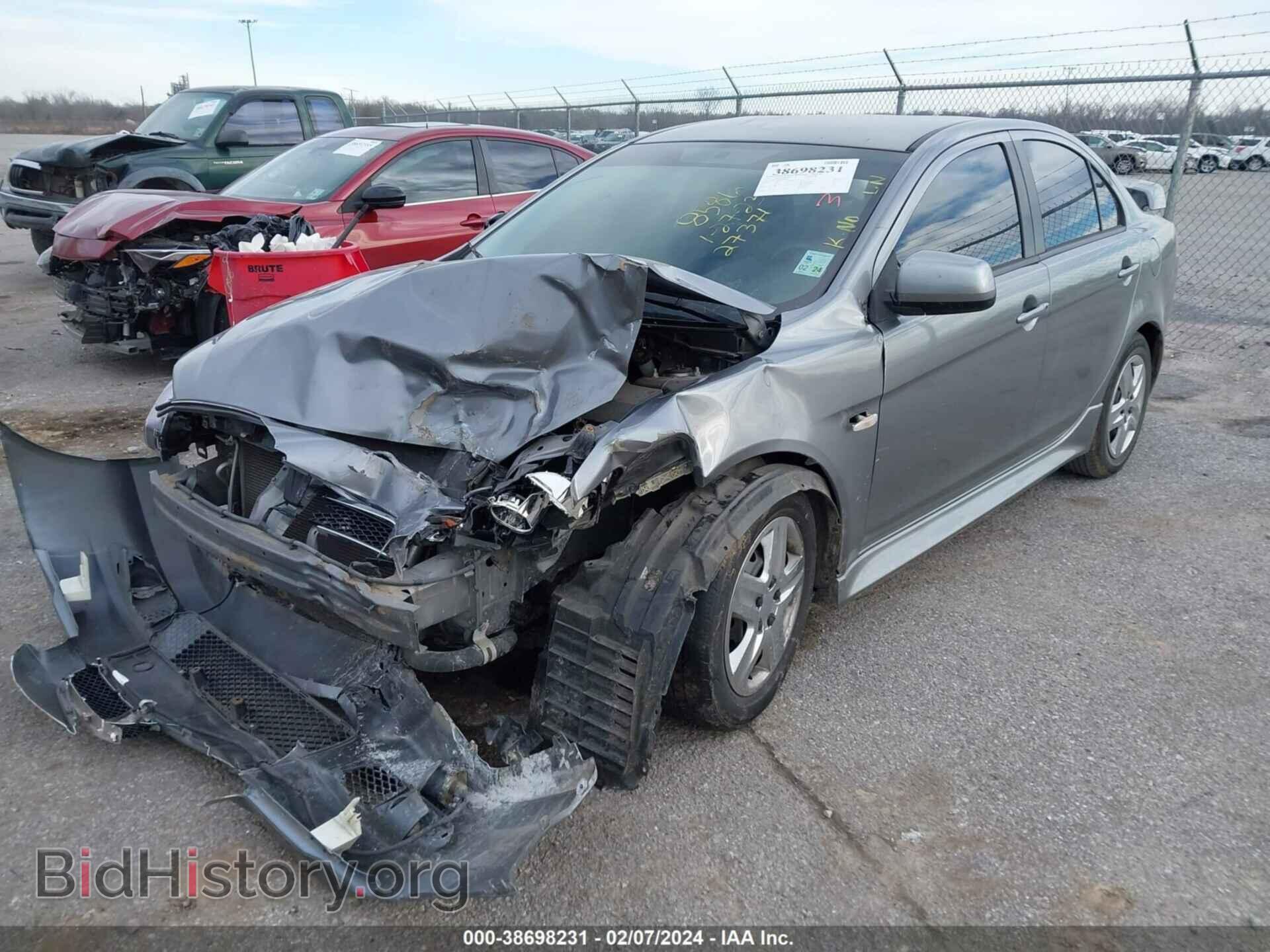 2013 MITSUBISHI LANCER - VIN: JA32U2FU6DU008586 - Фото 2
