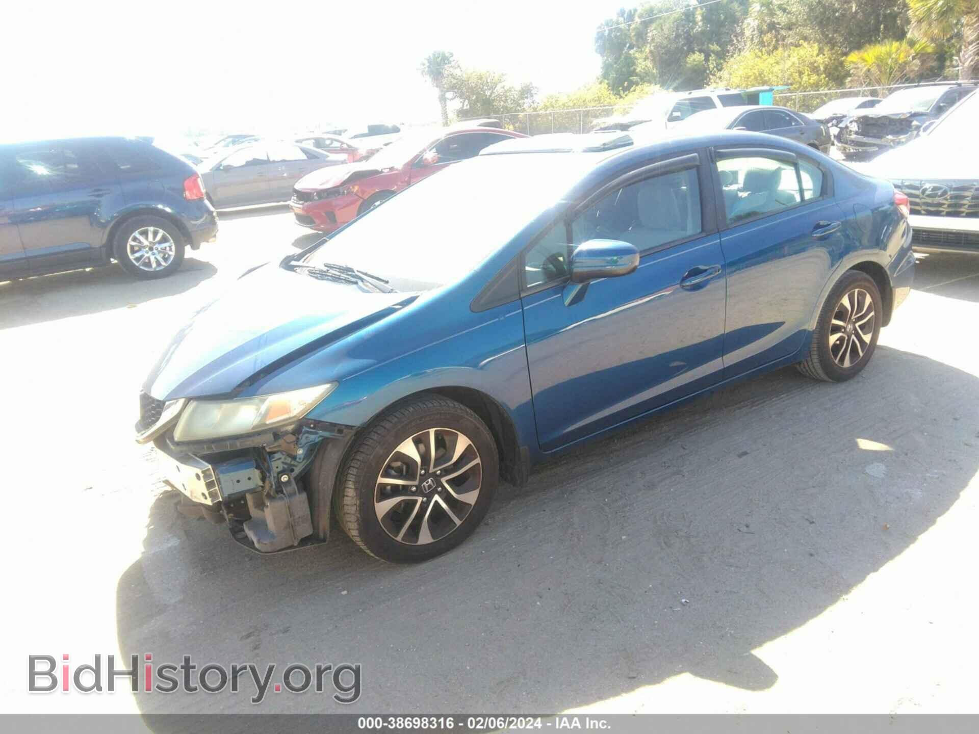 2015 HONDA CIVIC - VIN: 19XFB2F84FE014903 - Фото 2