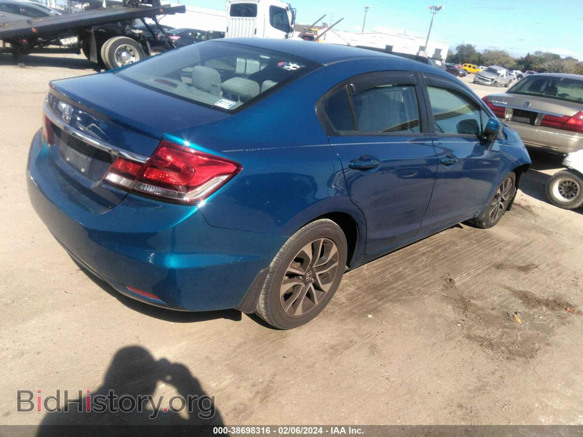 2015 HONDA CIVIC - VIN: 19XFB2F84FE014903 - Фото 4