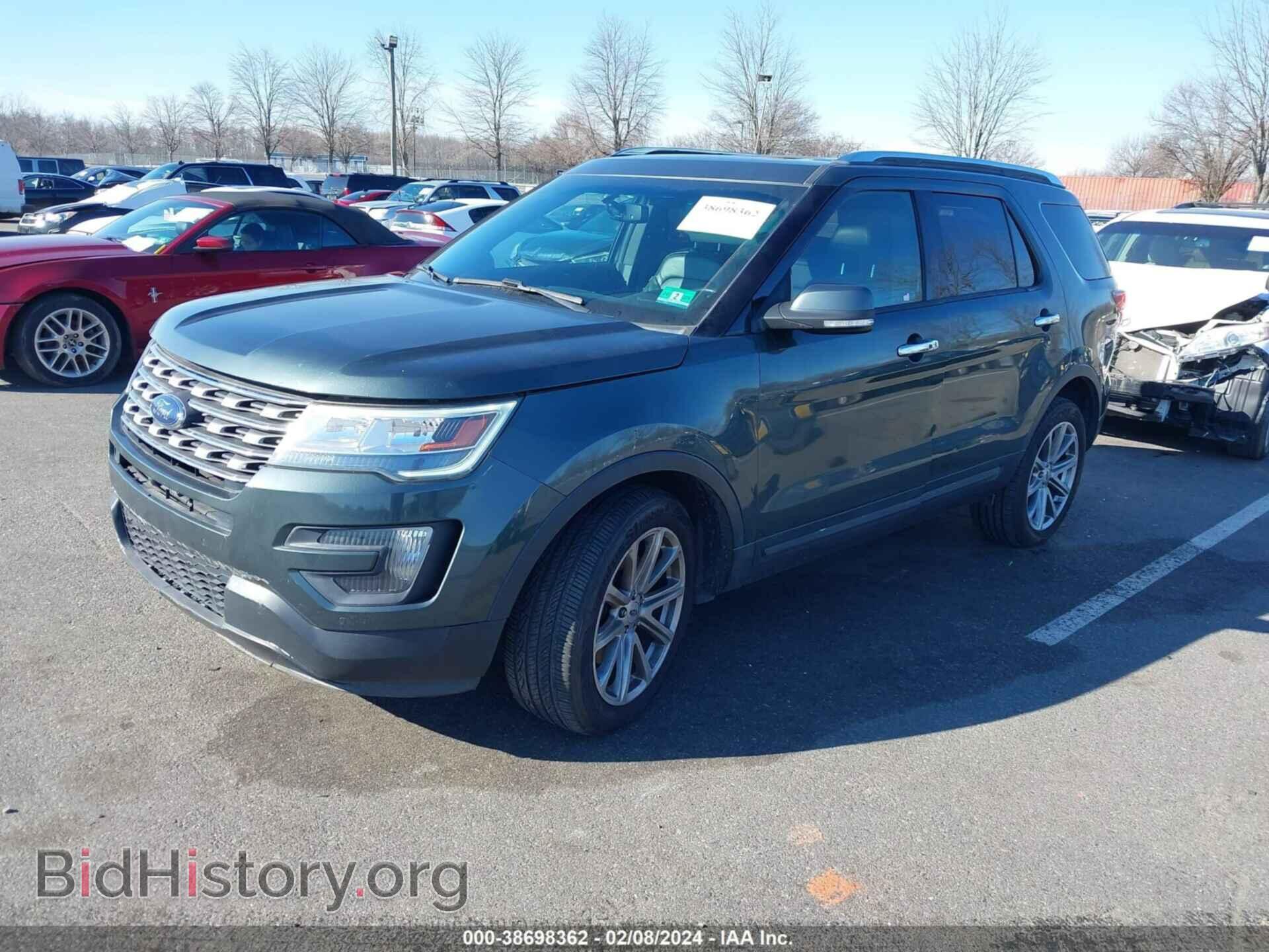 2016 FORD EXPLORER - VIN: 1FM5K8F87GGA27351 - Фото 2