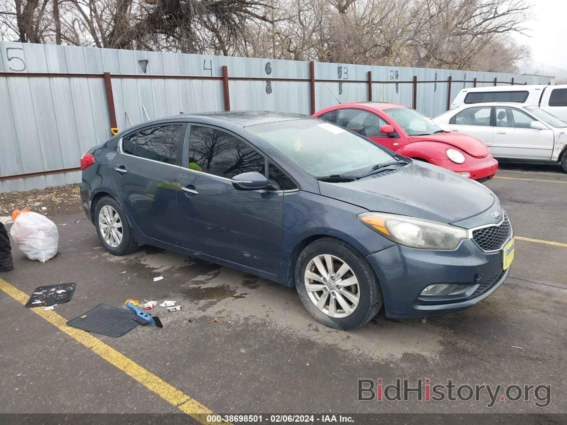 Photo KNAFX4A86E5229436 - KIA FORTE 2014