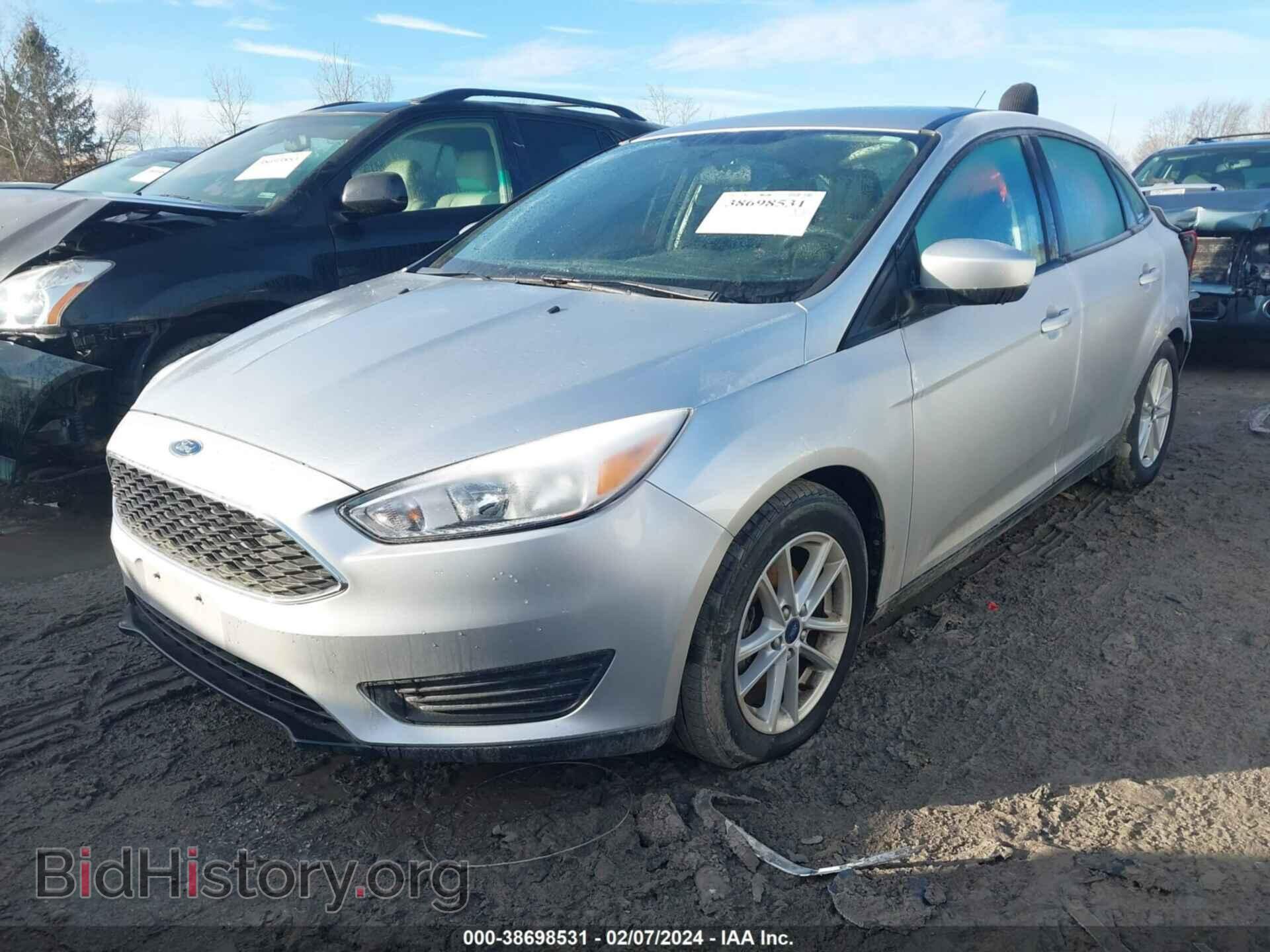 2018 FORD FOCUS - VIN: 1FADP3F29JL267697 - Фото 2