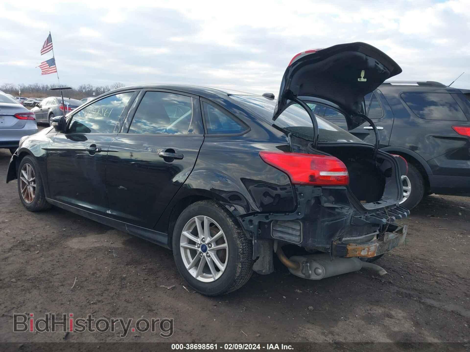 2016 FORD FOCUS - VIN: 1FADP3F2XGL335157 - Фото 3