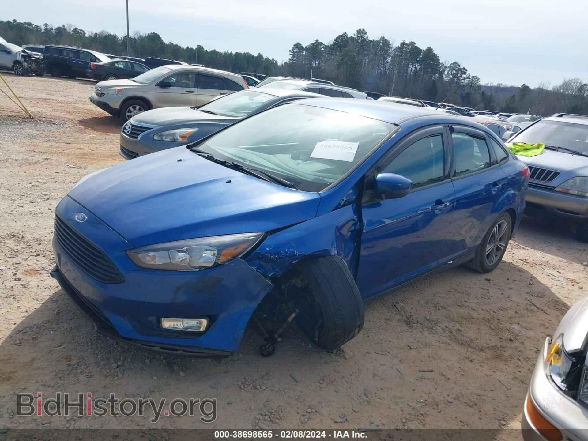 2018 FORD FOCUS - VIN: 1FADP3F23JL265444 - Фото 2