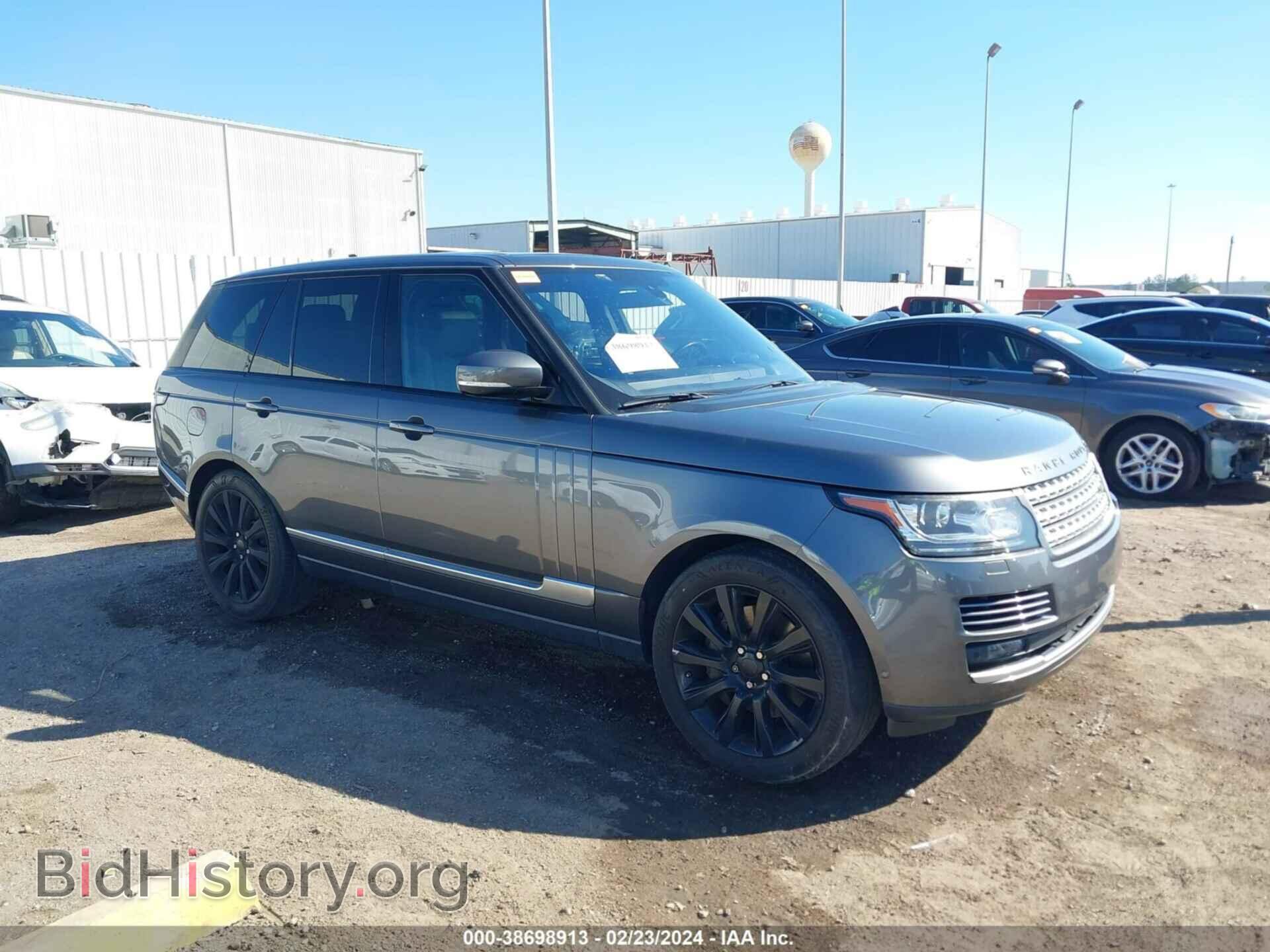 Фотография SALGS2EF2GA300427 - LAND ROVER RANGE ROVER 2016