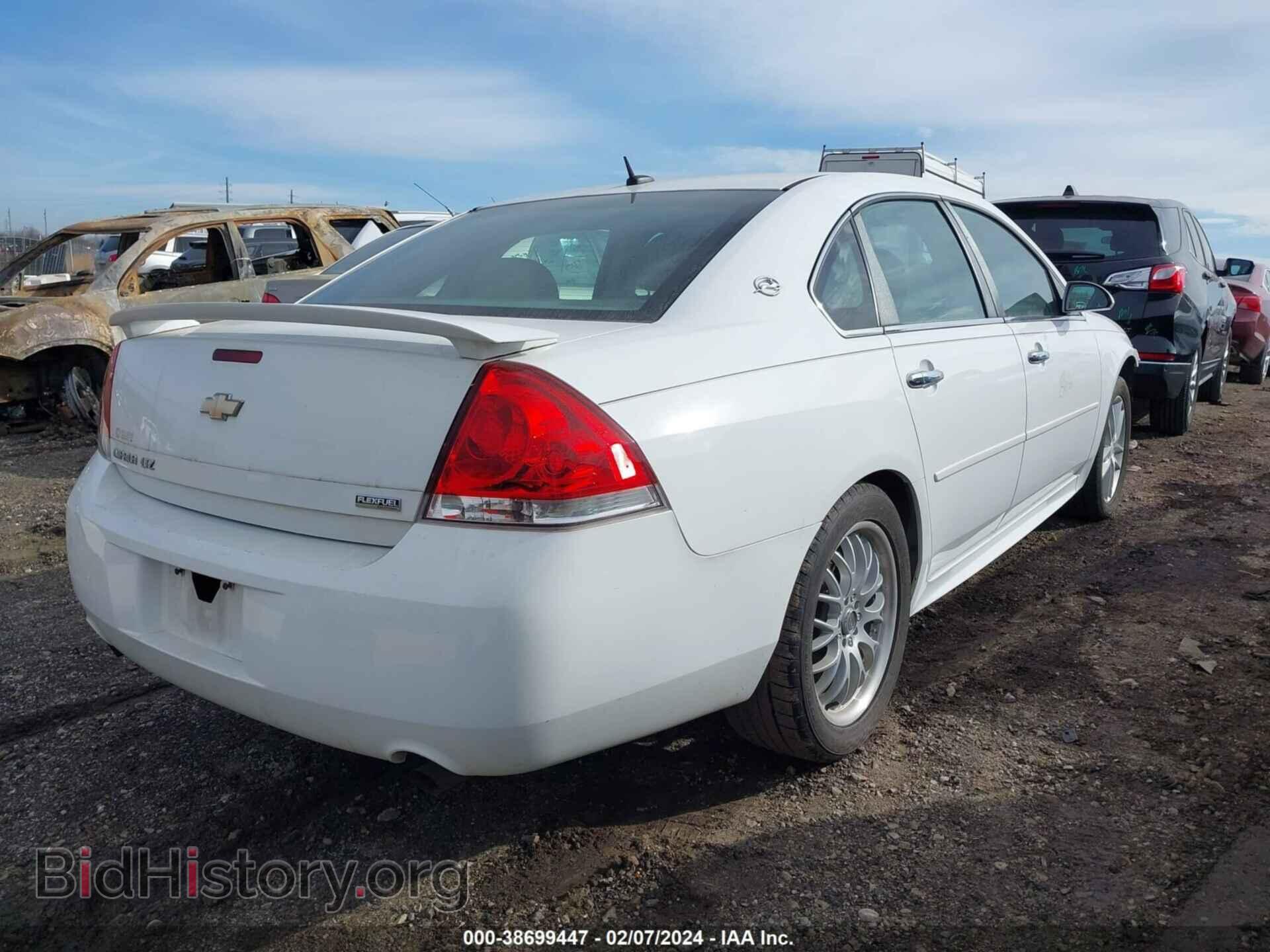 2013 CHEVROLET IMPALA - VIN: 2G1WC5E35D1191550 - Фото 4