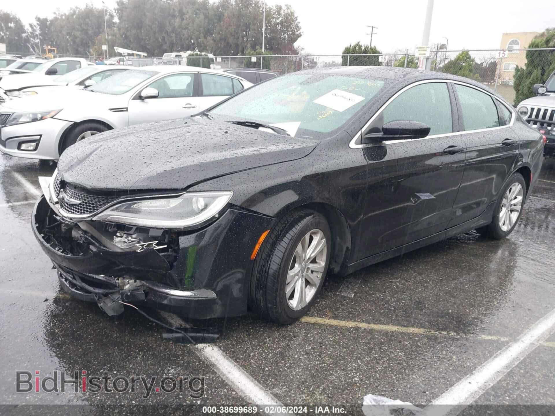 2015 CHRYSLER 200 - VIN: 1C3CCCAB5FN676062 - Фото 2