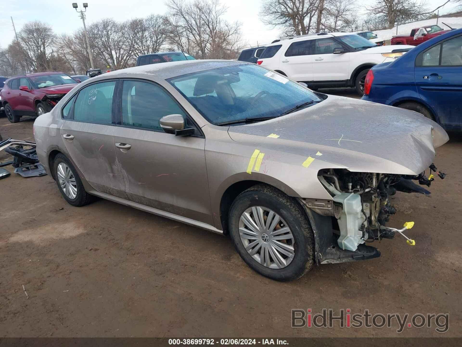 Photo 1VWAT7A39FC042331 - VOLKSWAGEN PASSAT 2015