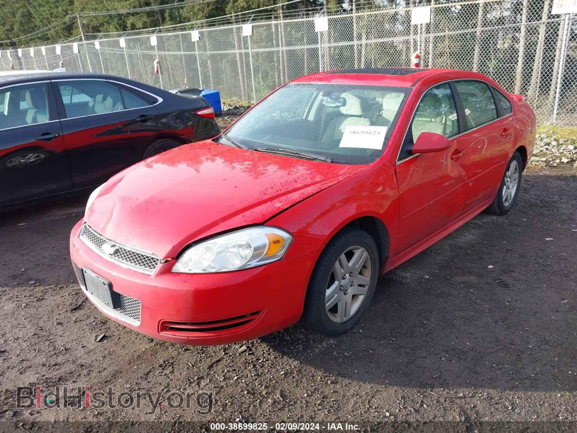 2012 CHEVROLET IMPALA - VIN: 2G1WB5E31C1187643 - Фото 2