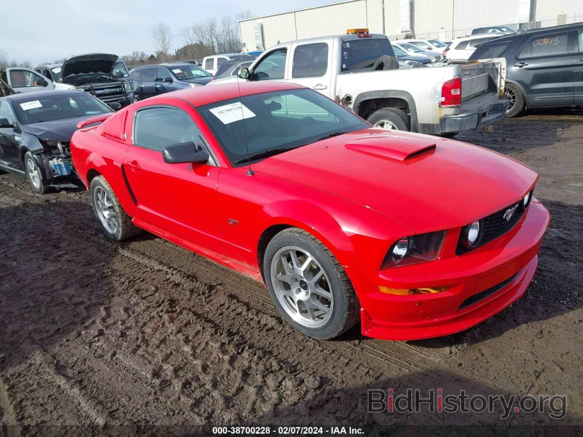 Photo 1ZVFT82H675241526 - FORD MUSTANG 2007