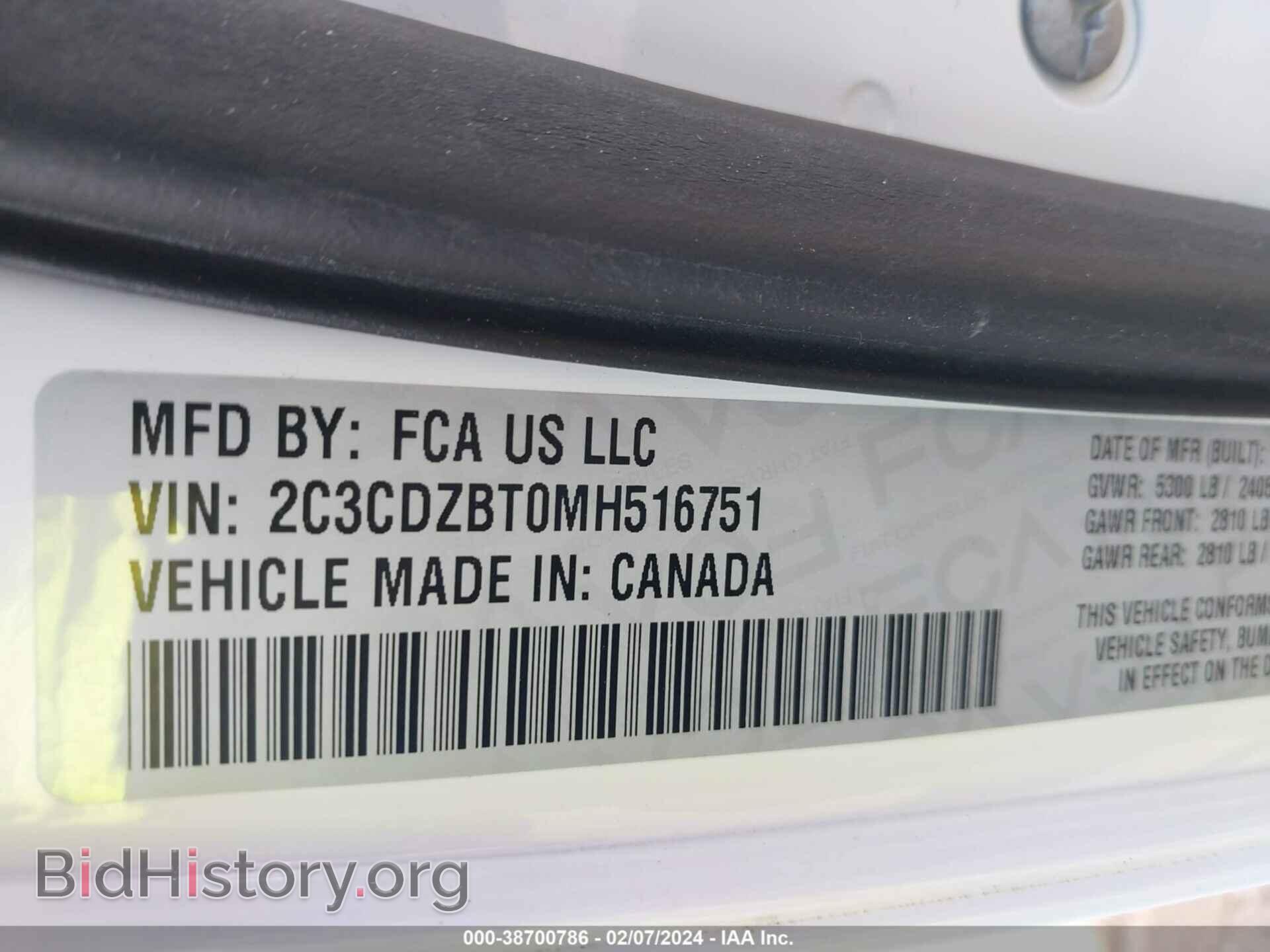 2021 DODGE CHALLENGER - VIN: 2C3CDZBT0MH516751 - Photo 9