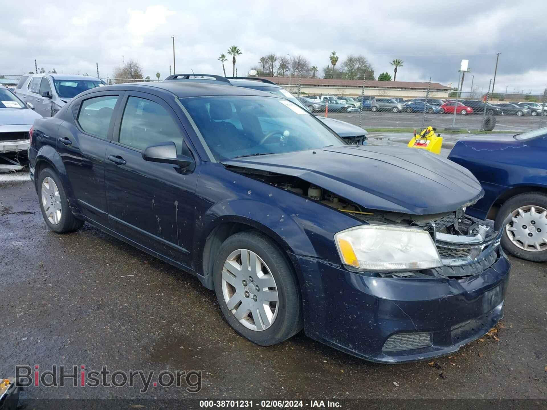 Фотография 1C3CDZAG6CN327953 - DODGE AVENGER 2012