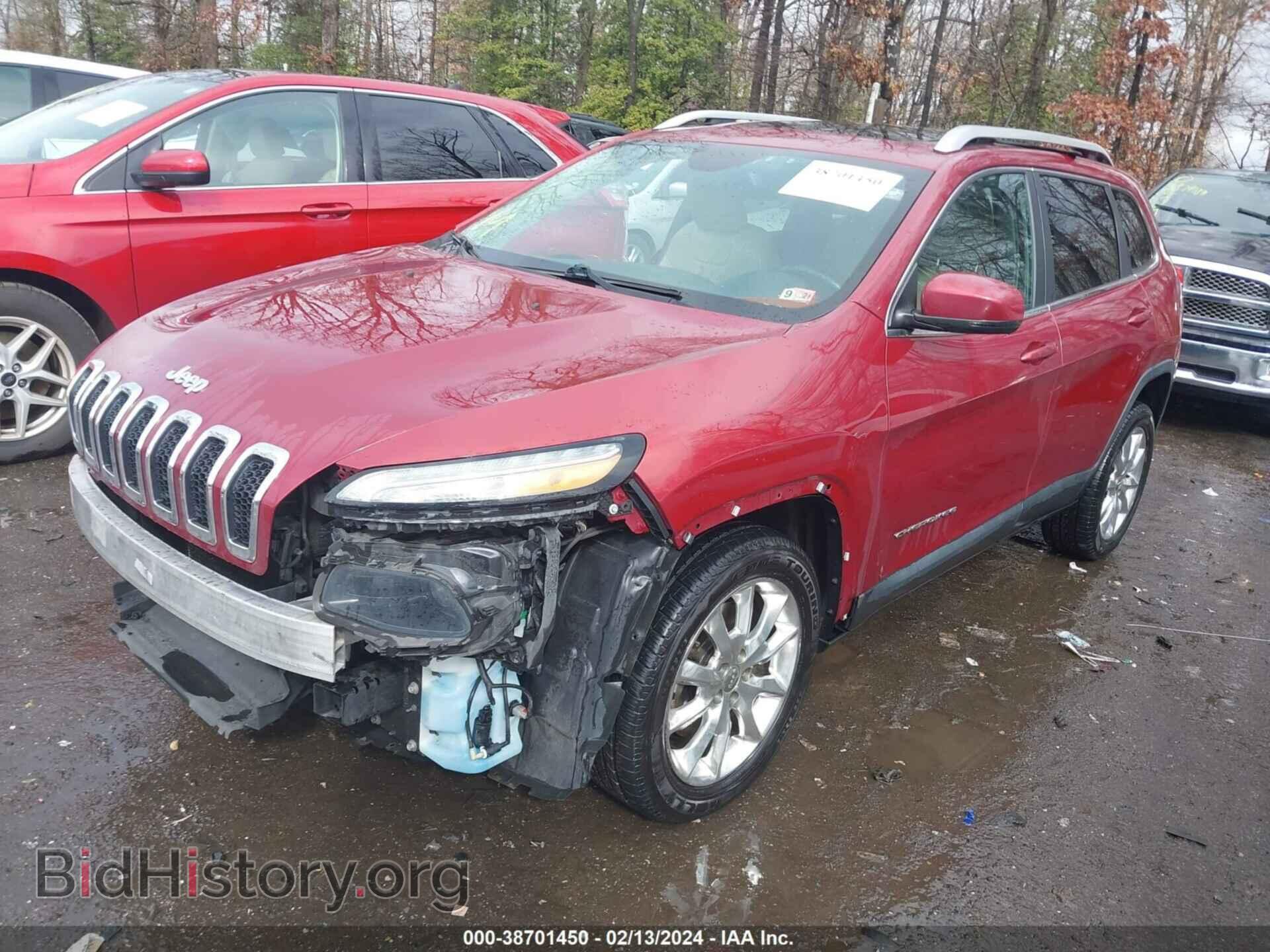 2015 JEEP CHEROKEE - VIN: 1C4PJLDB5FW585527 - Фото 2