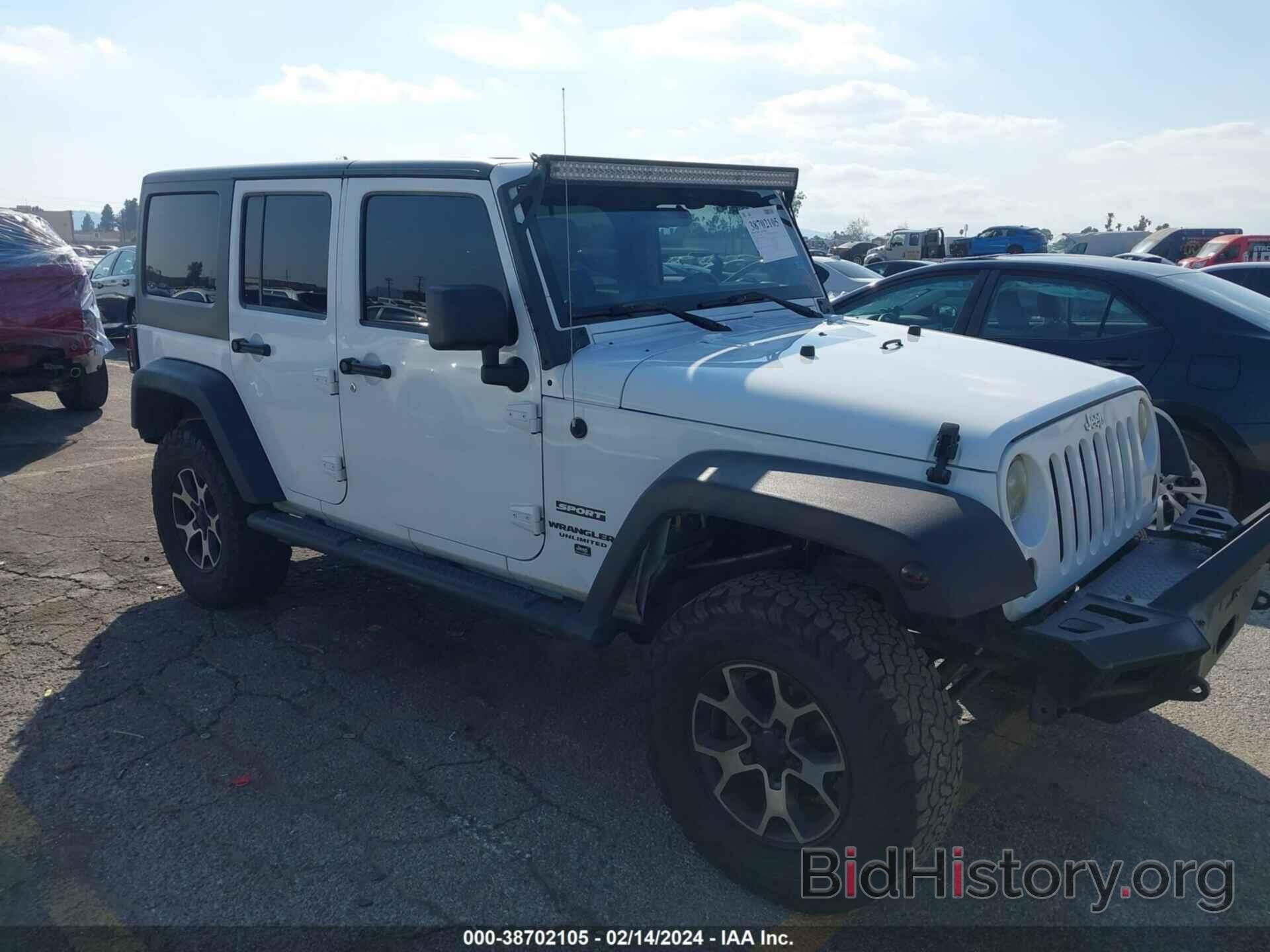 Photo 1C4HJWDG1CL248982 - JEEP WRANGLER UNLIMITED 2012